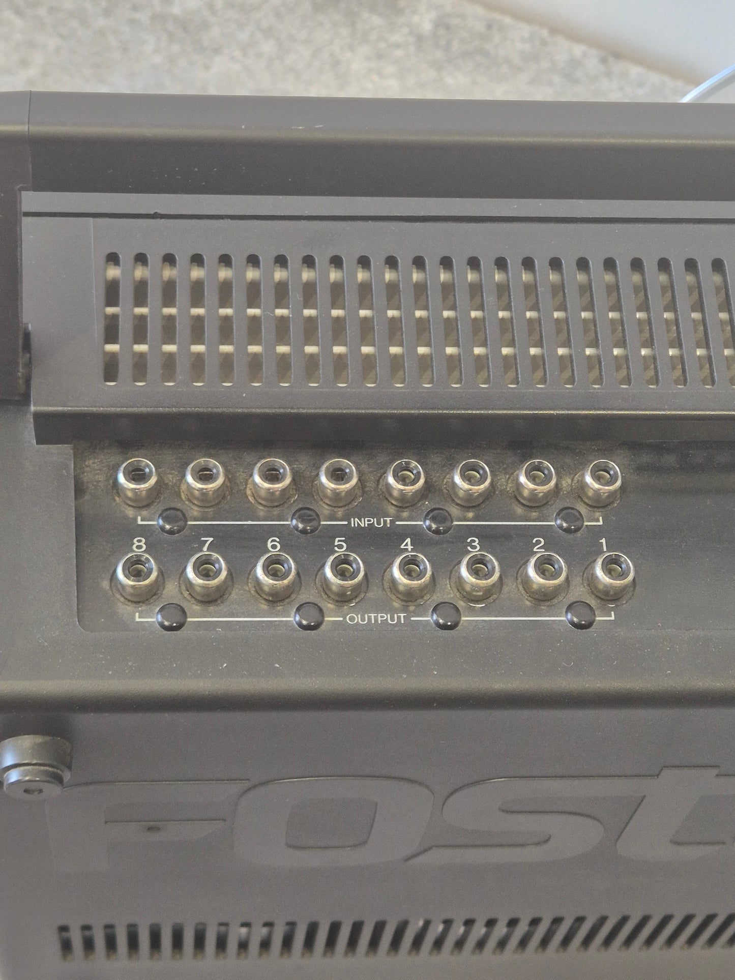Fostex R8 - 8-Track Reel-to-Reel Tape Recorder (Spares or Repairs)