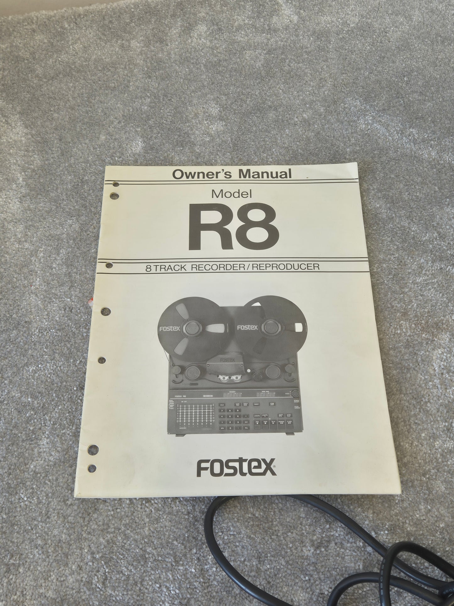 Fostex R8 - 8-Track Reel-to-Reel Tape Recorder (Spares or Repairs)