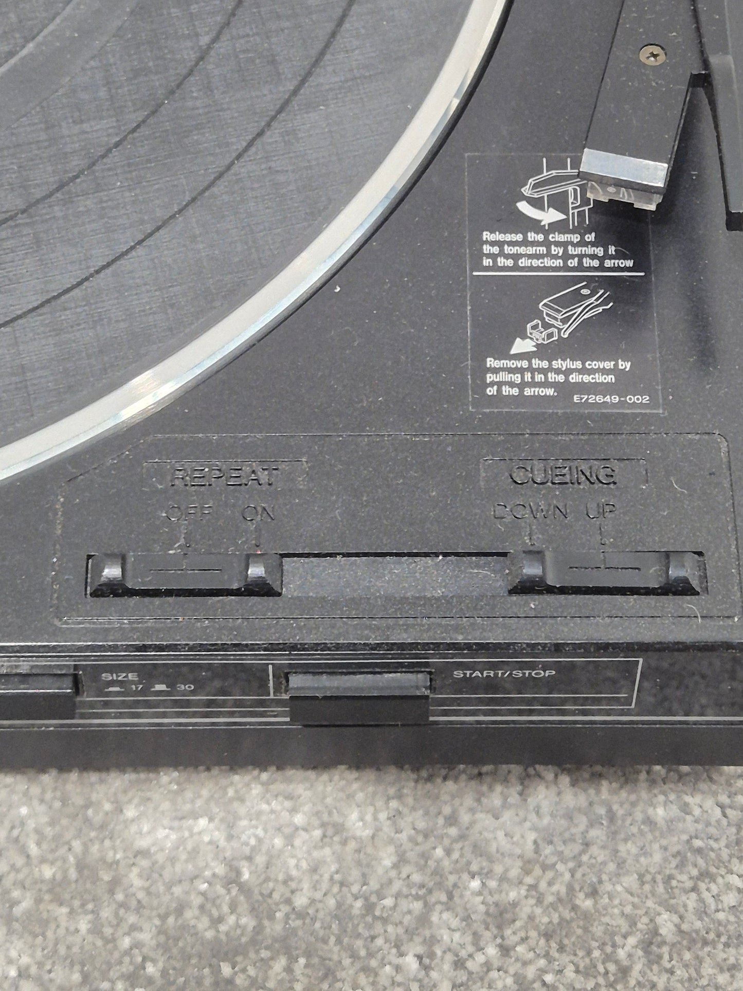 JVC AL-E33 - Fully Automatic Turntable (Spares or Repairs)