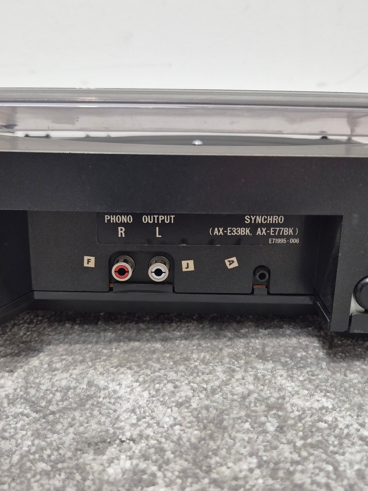 JVC AL-E33 - Fully Automatic Turntable (Spares or Repairs)