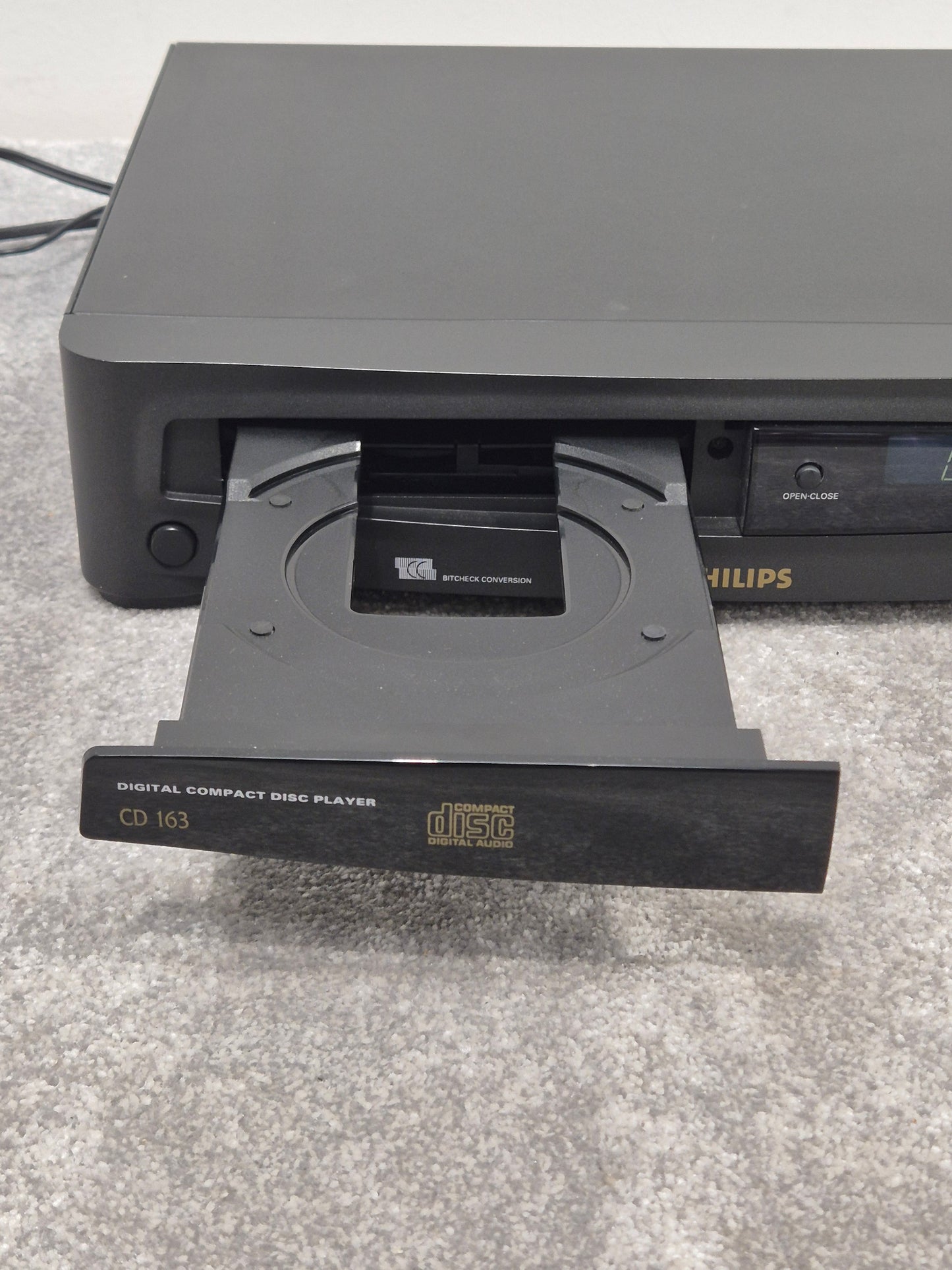 Philips CD163 - Compact Disc Player (Spares or Repairs)