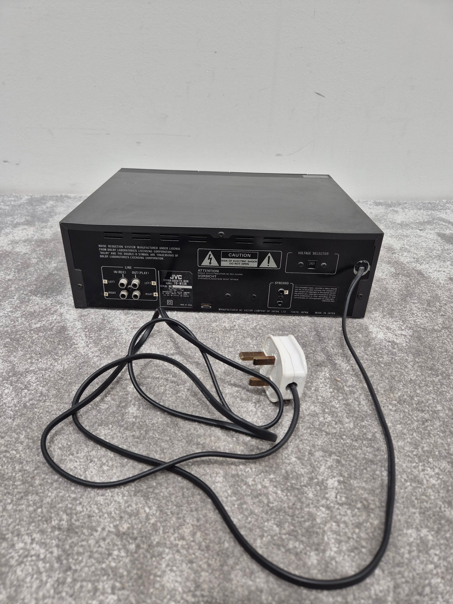 JVC TD-W33 - Double Cassette Deck - Very Good