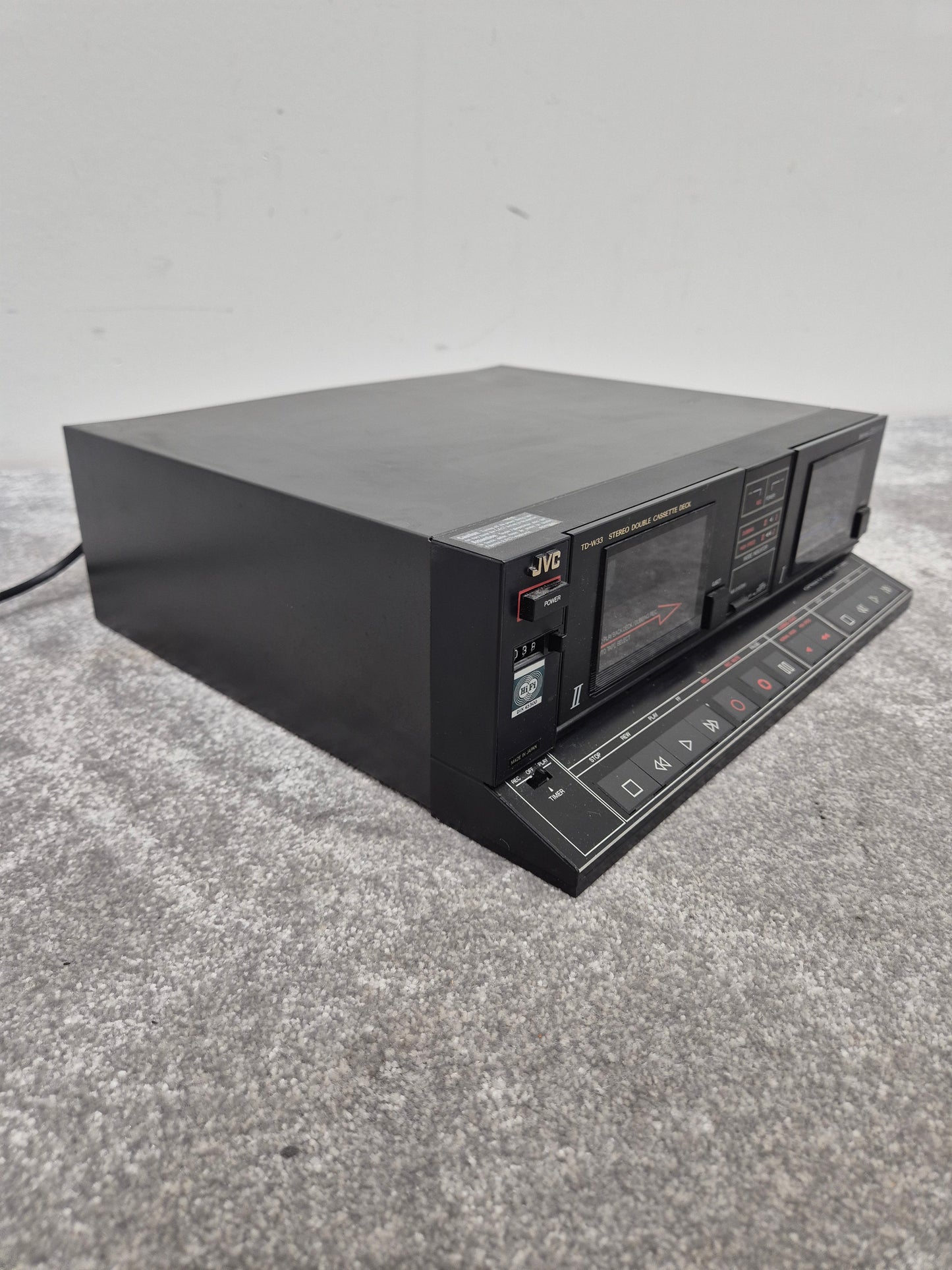 JVC TD-W33 - Double Cassette Deck - Very Good