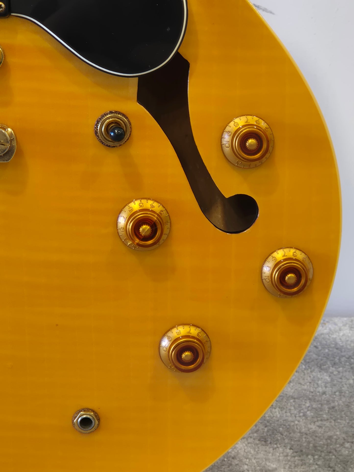 Epiphone Dot Deluxe Flame - Semi-Hollow Body Electric Guitar - Excellent