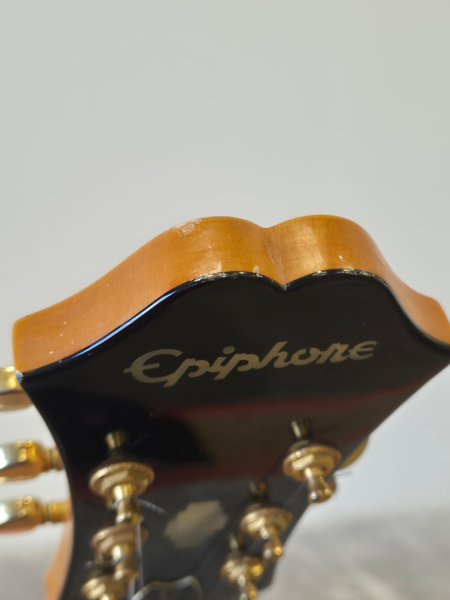Epiphone Dot Deluxe Flame - Semi-Hollow Body Electric Guitar - Excellent