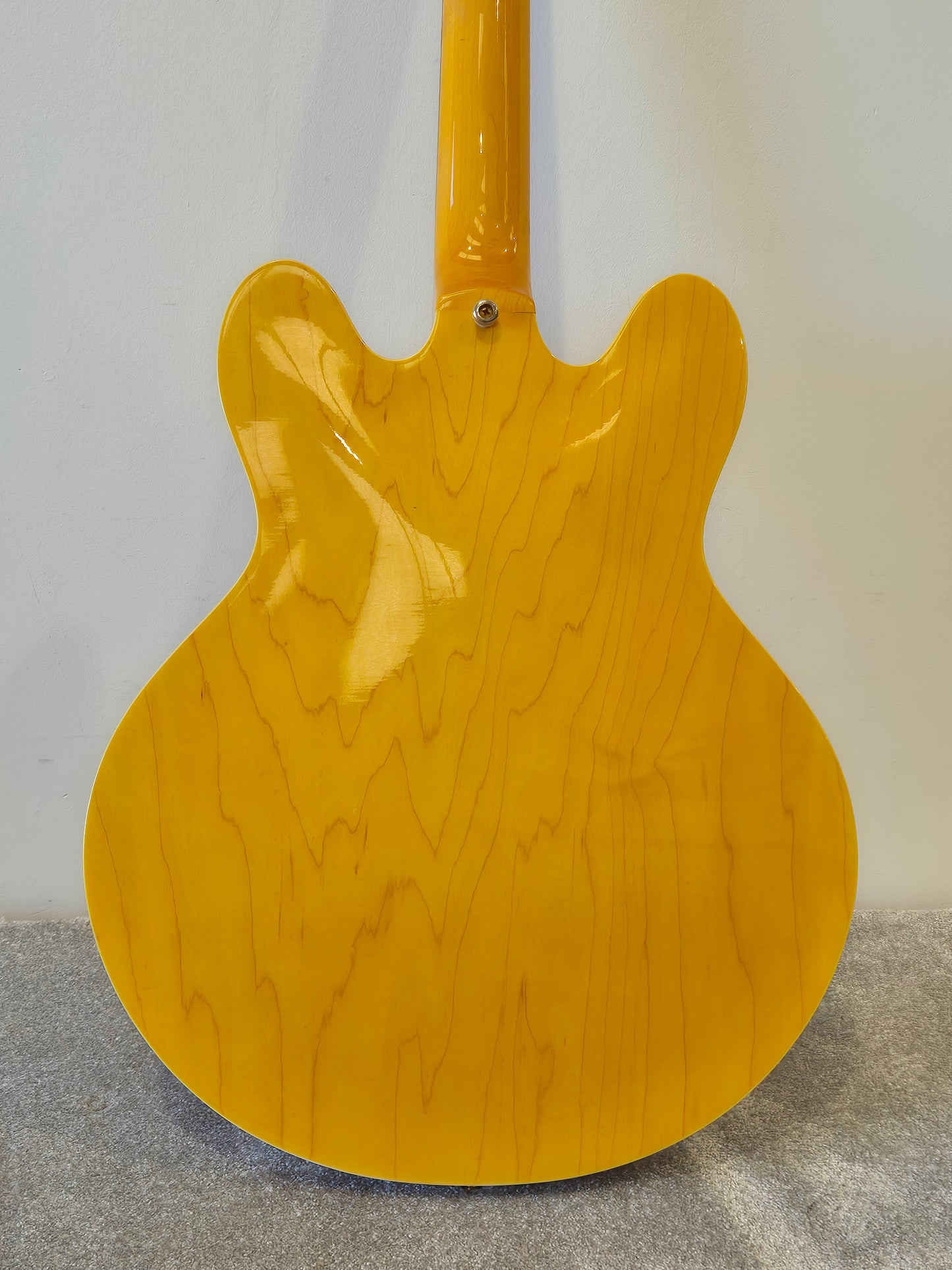 Epiphone Dot Deluxe Flame - Semi-Hollow Body Electric Guitar - Excellent