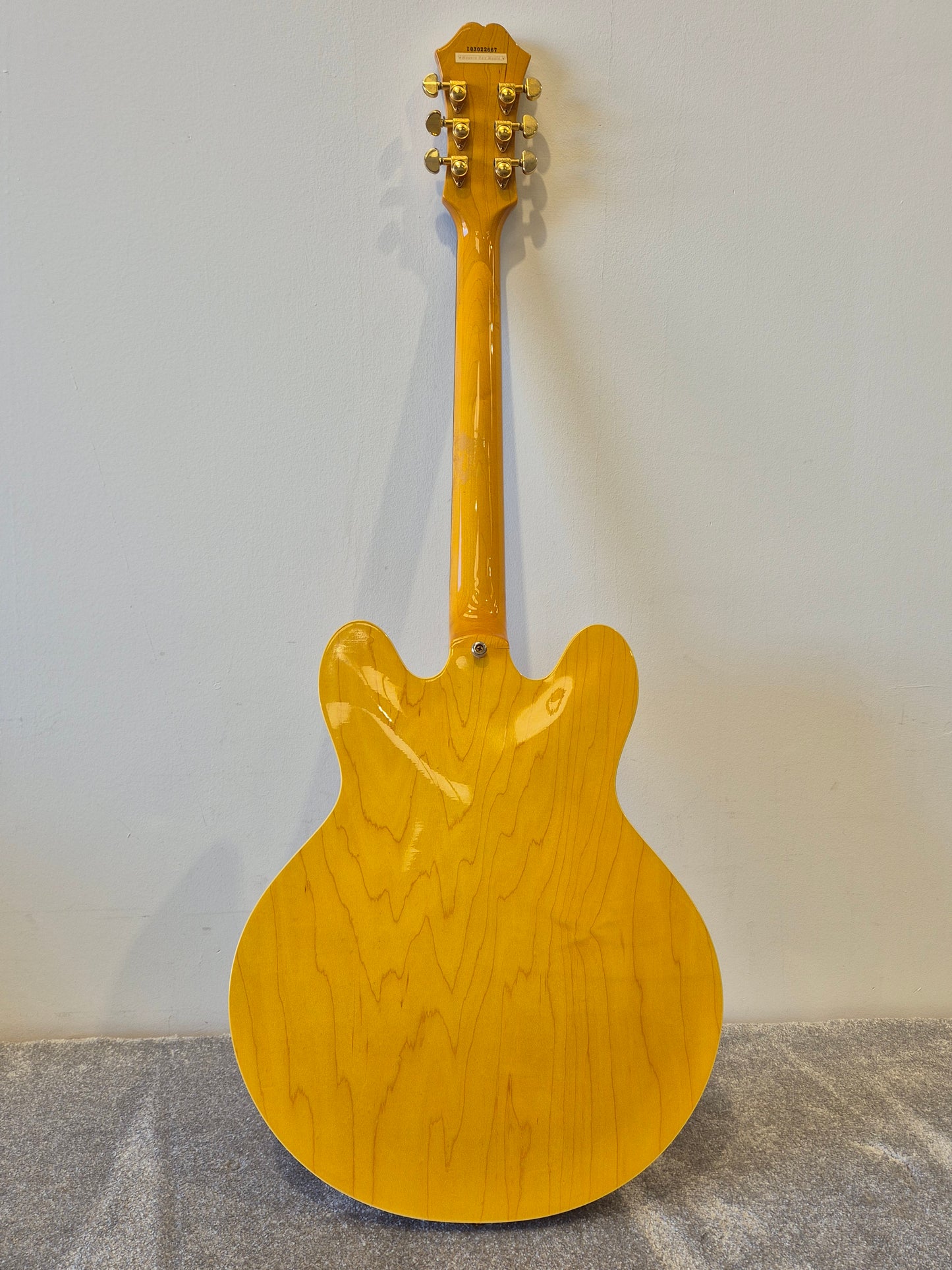 Epiphone Dot Deluxe Flame - Semi-Hollow Body Electric Guitar - Excellent