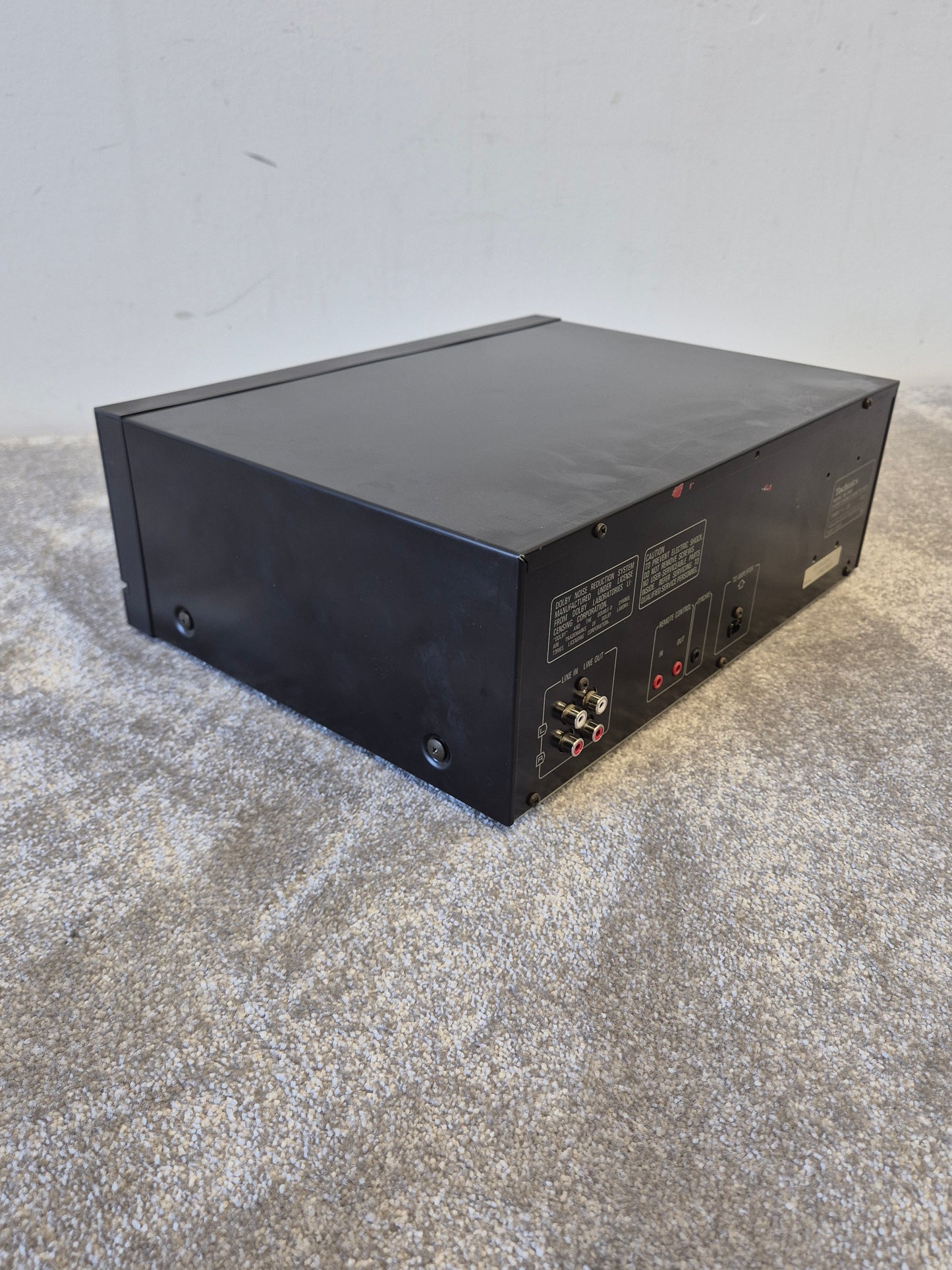 Technics RS-X911 - Stereo Double Cassette Deck (Read Description)