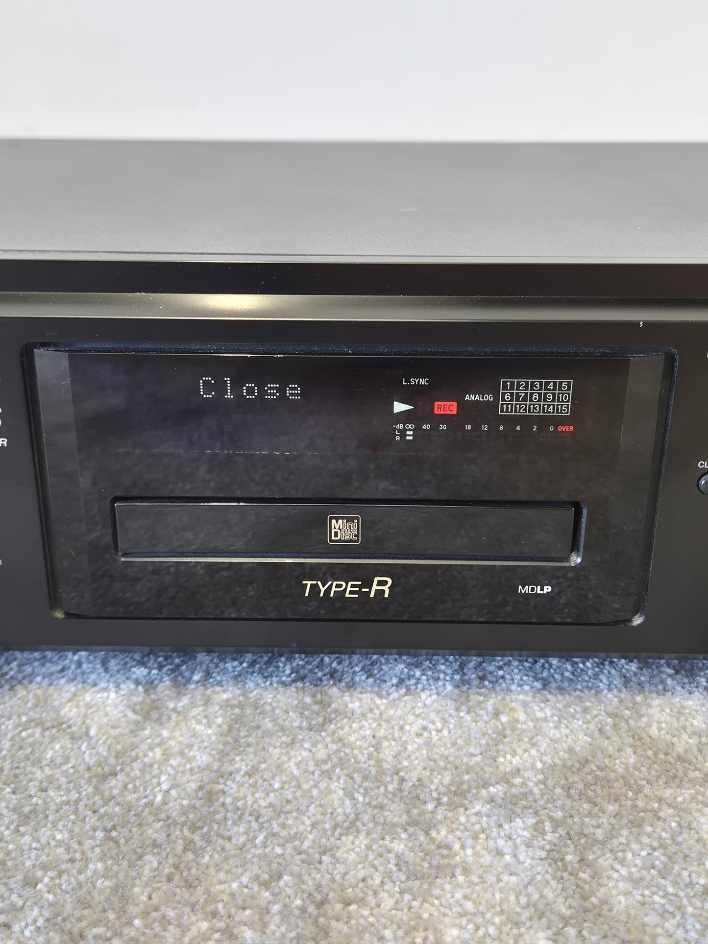 Sony MDS-JA333ES - MiniDisc Deck (Spares or Repairs)