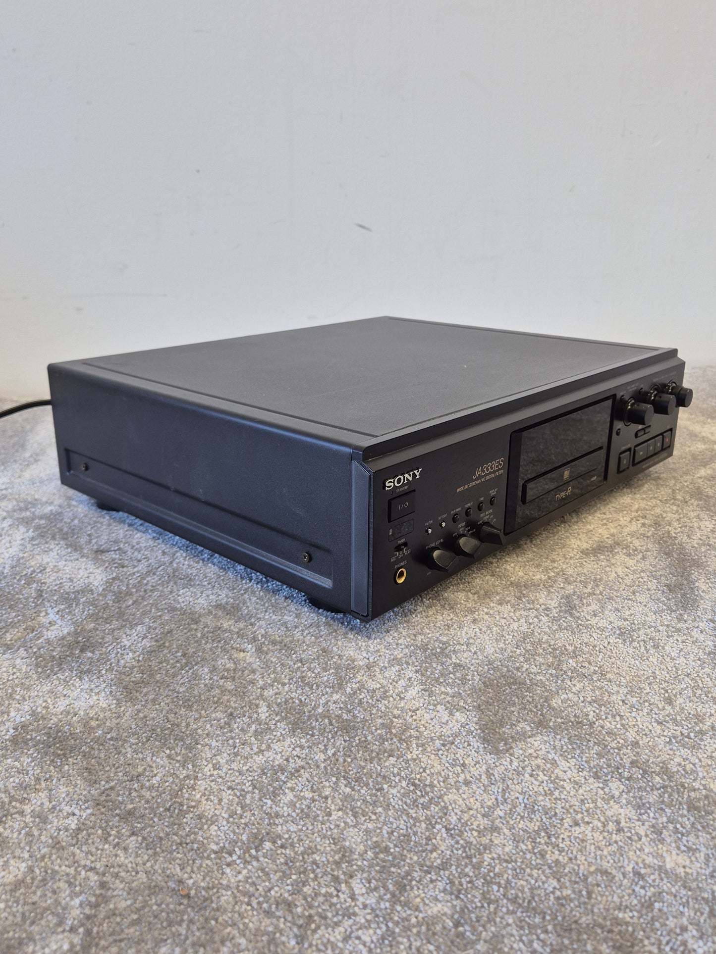 Sony MDS-JA333ES - MiniDisc Deck (Spares or Repairs)