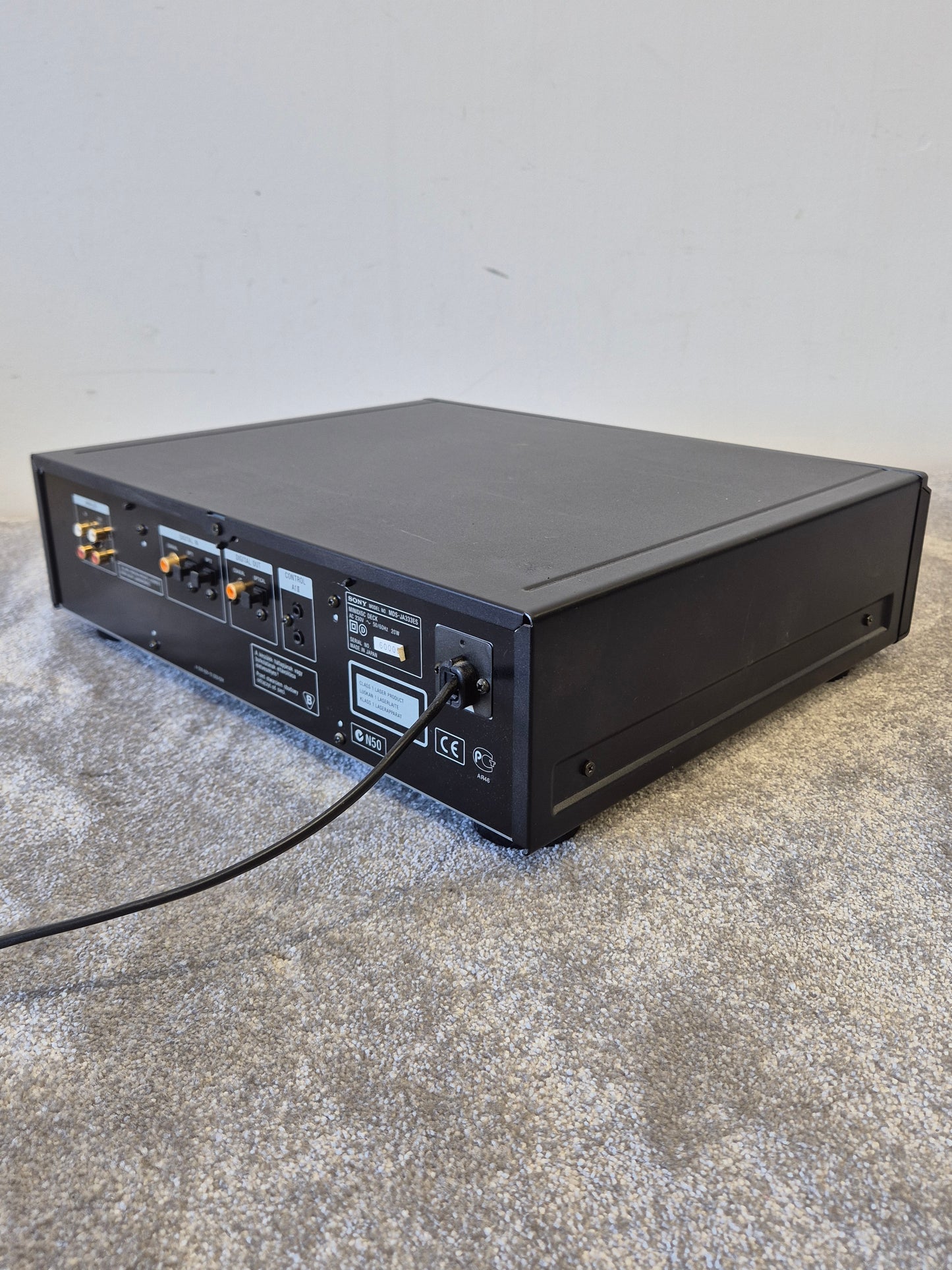 Sony MDS-JA333ES - MiniDisc Deck (Spares or Repairs)