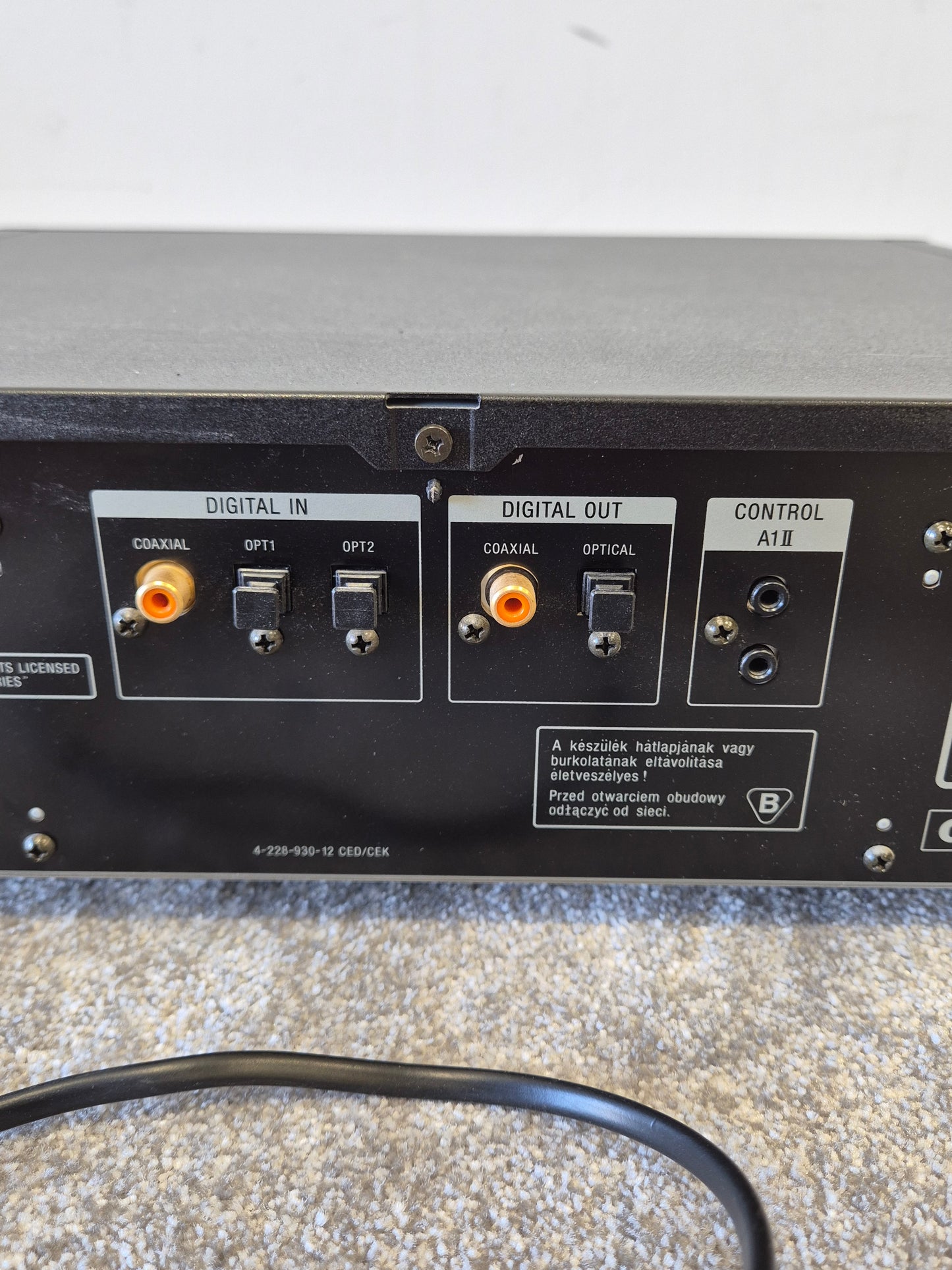 Sony MDS-JA333ES - MiniDisc Deck (Spares or Repairs)
