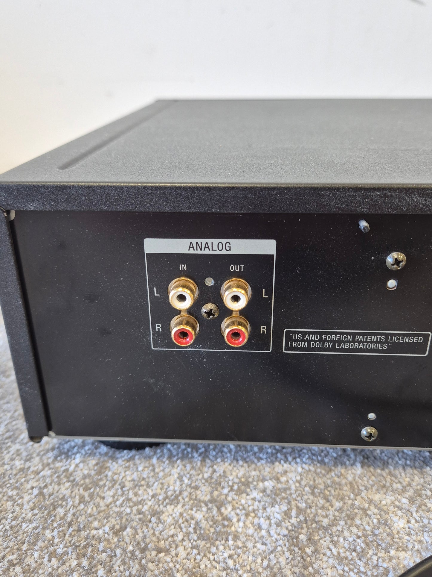 Sony MDS-JA333ES - MiniDisc Deck (Spares or Repairs)