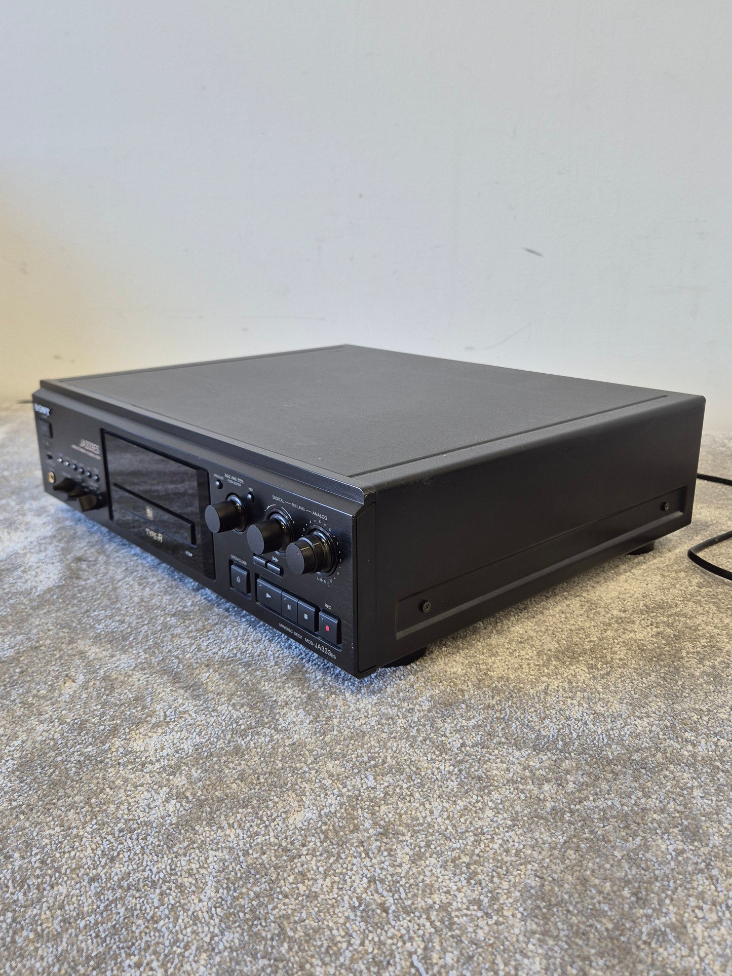 Sony MDS-JA333ES - MiniDisc Deck (Spares or Repairs)
