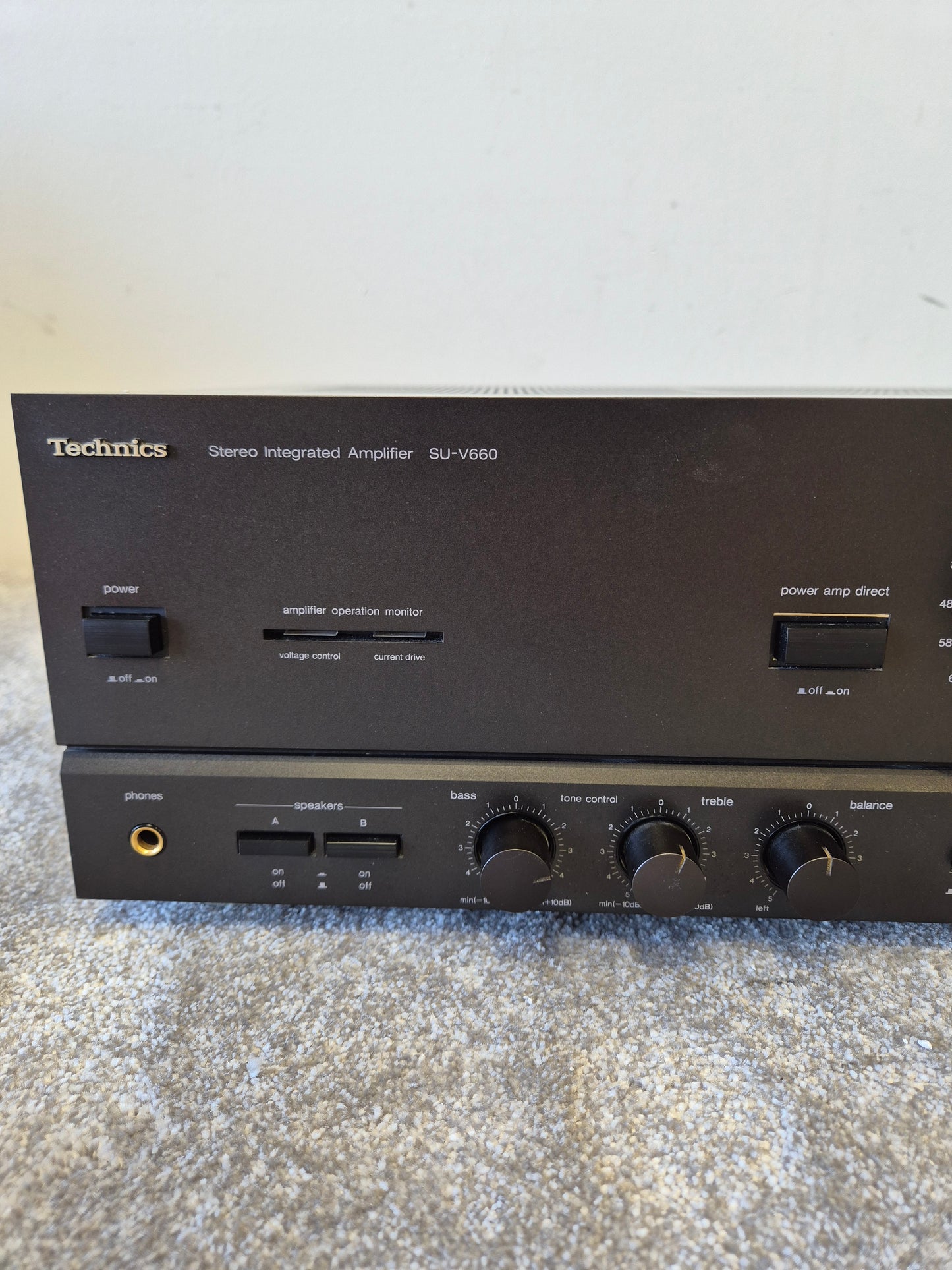Technics SU-V660 - Stereo Integrated Amplifier - Excellent
