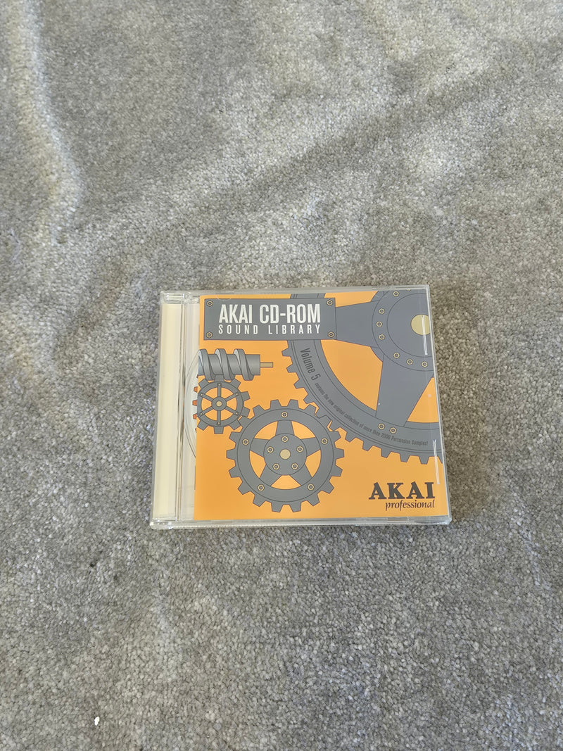 Akai CD-ROM Sound Library Volume 5 - Mint - image 2