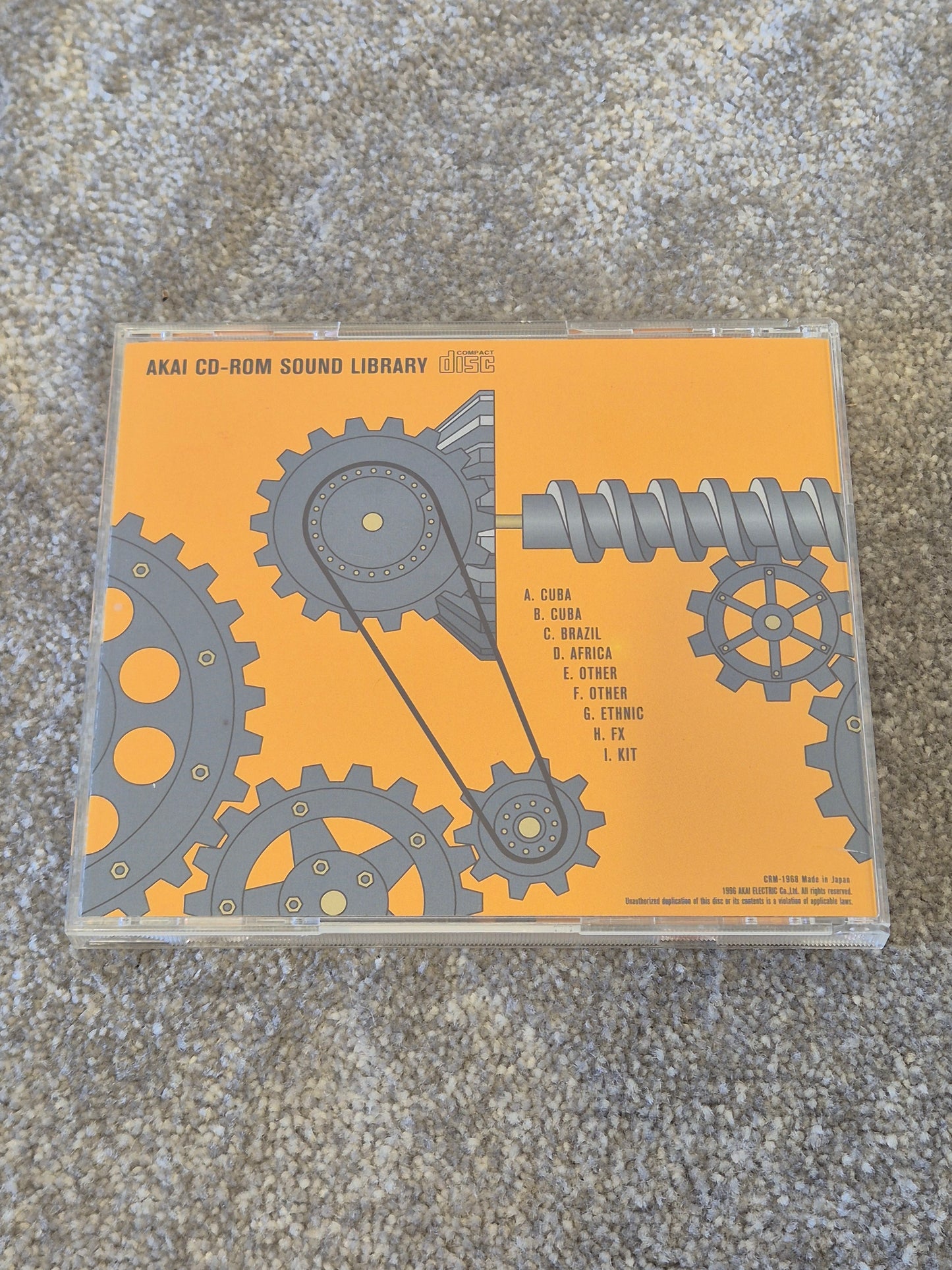 Akai CD-ROM Sound Library Volume 5 - Mint