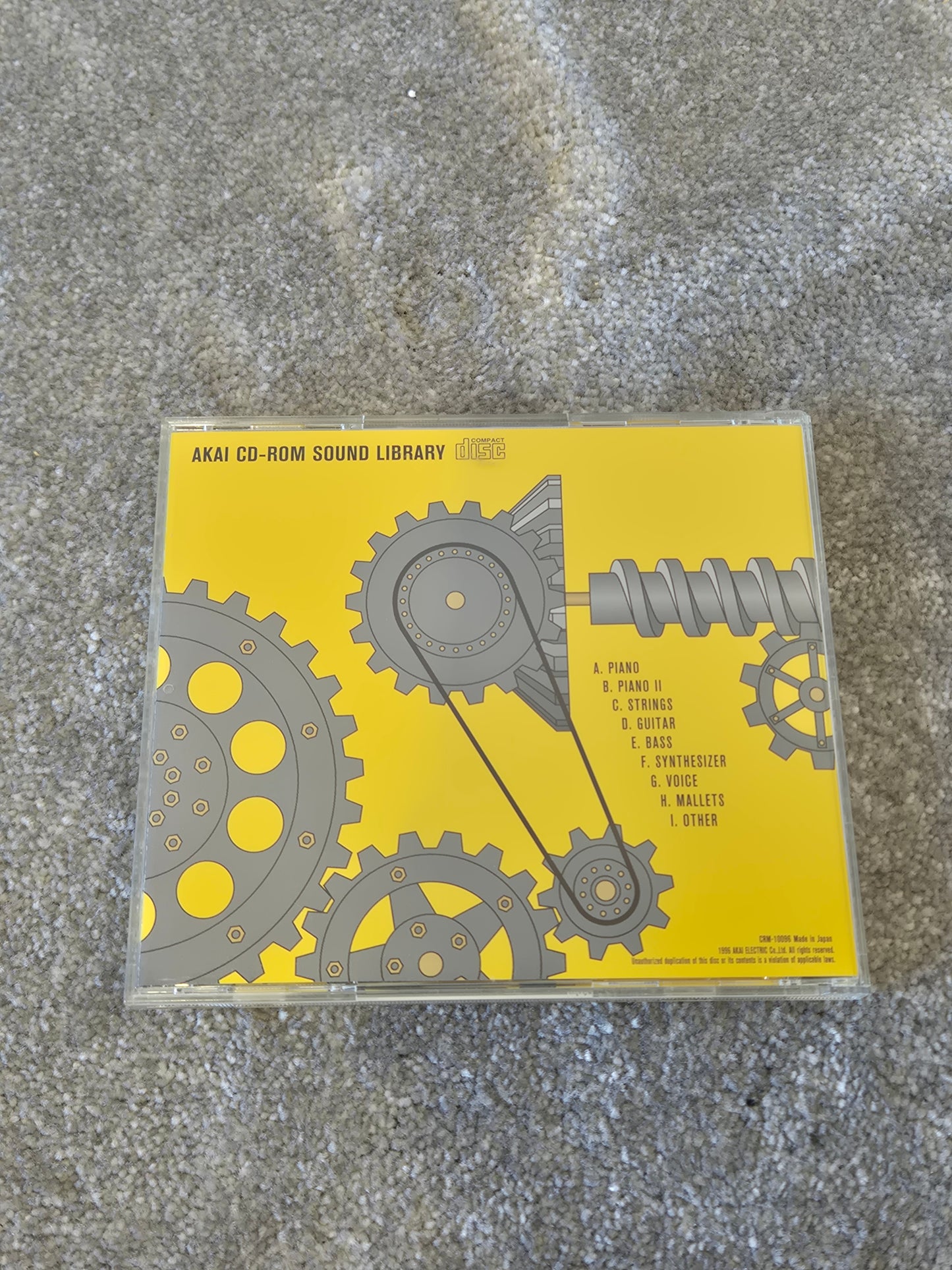 Akai CD-ROM Sound Library Volume 7 - Mint