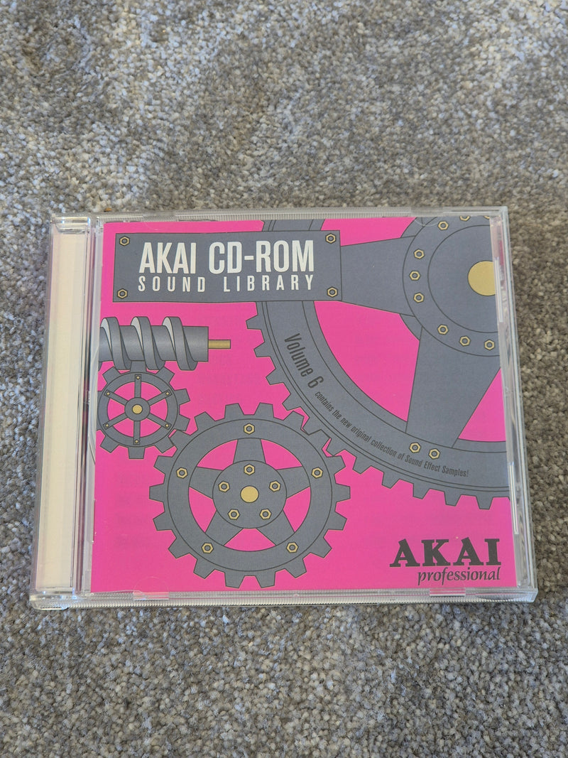 Akai CD-ROM Sound Library Volume 6 - Mint - image 2