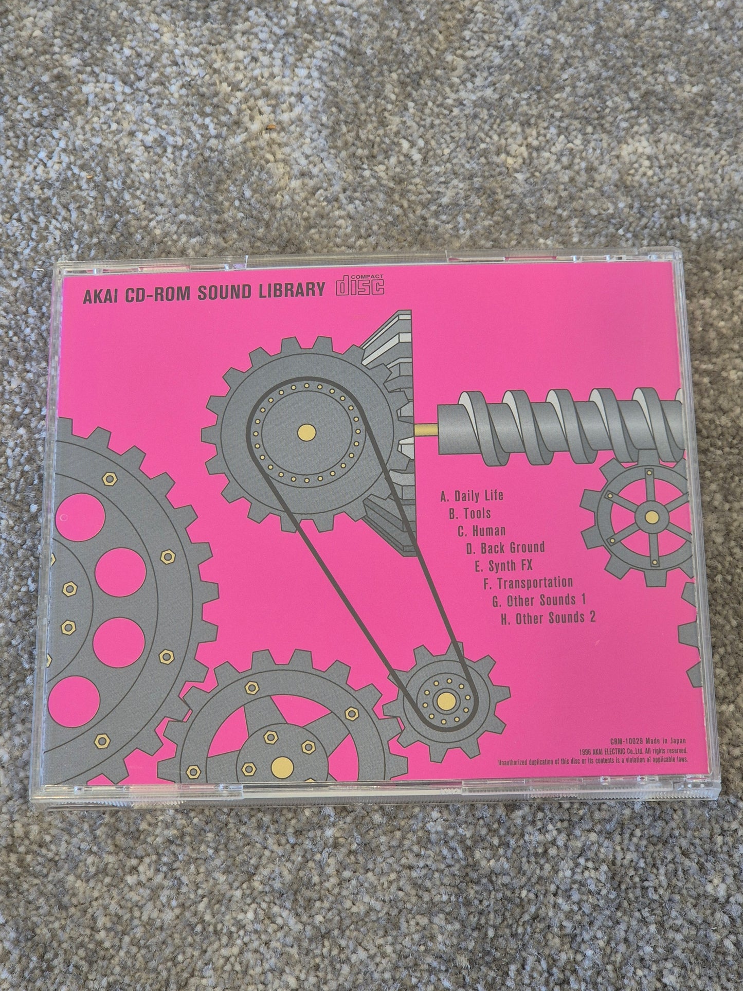 Akai CD-ROM Sound Library Volume 6 - Mint