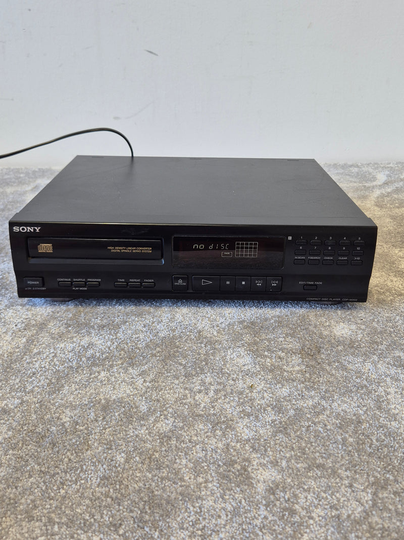 Sony CDP M302 - Compact Disc Player (Spares or Repairs) - image 1