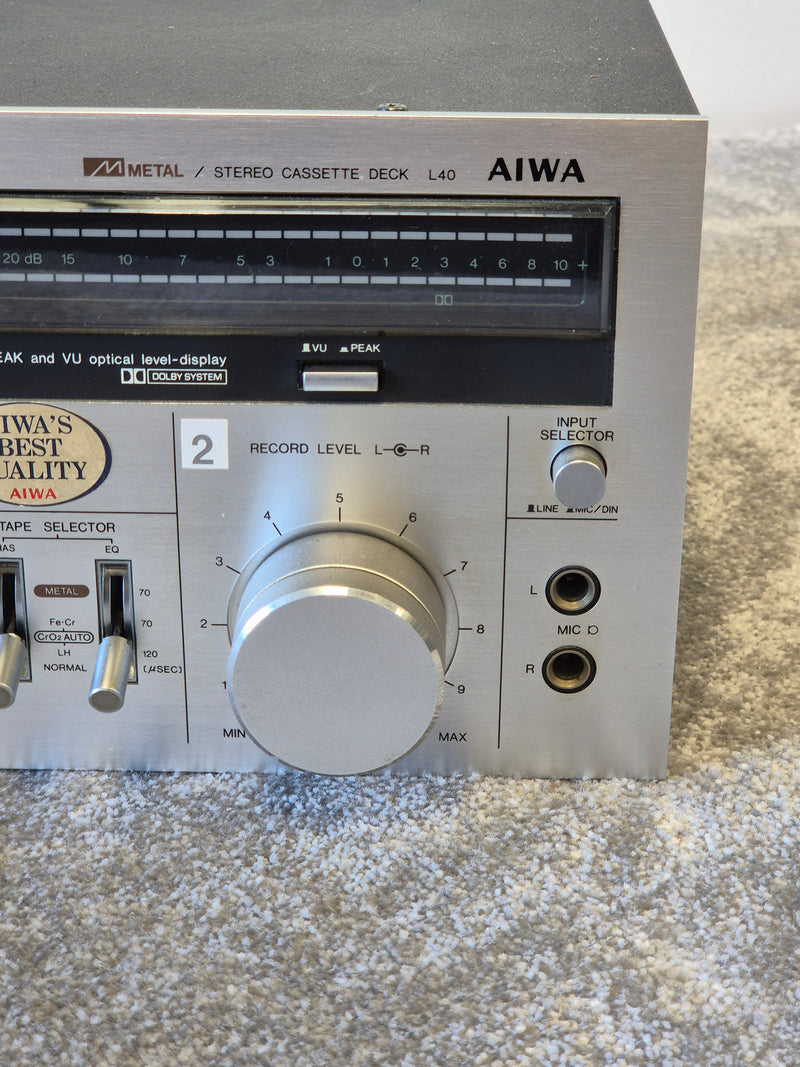 Aiwa AD-L40 - Stereo Cassette Deck (Spares or Repairs) - image 4