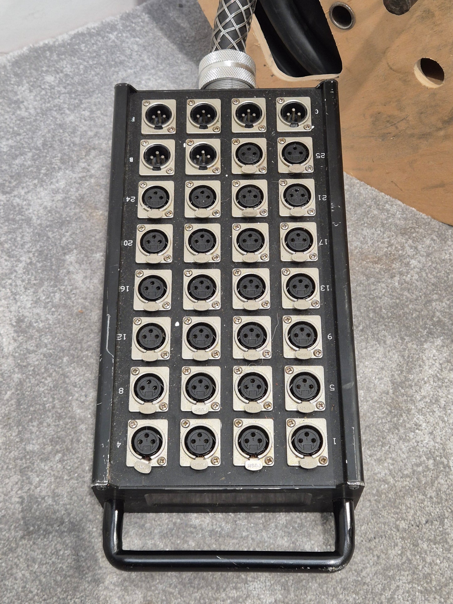 STB-2606 26 IN / 6 OUT- 50m Multi-Way Stage Box - Good