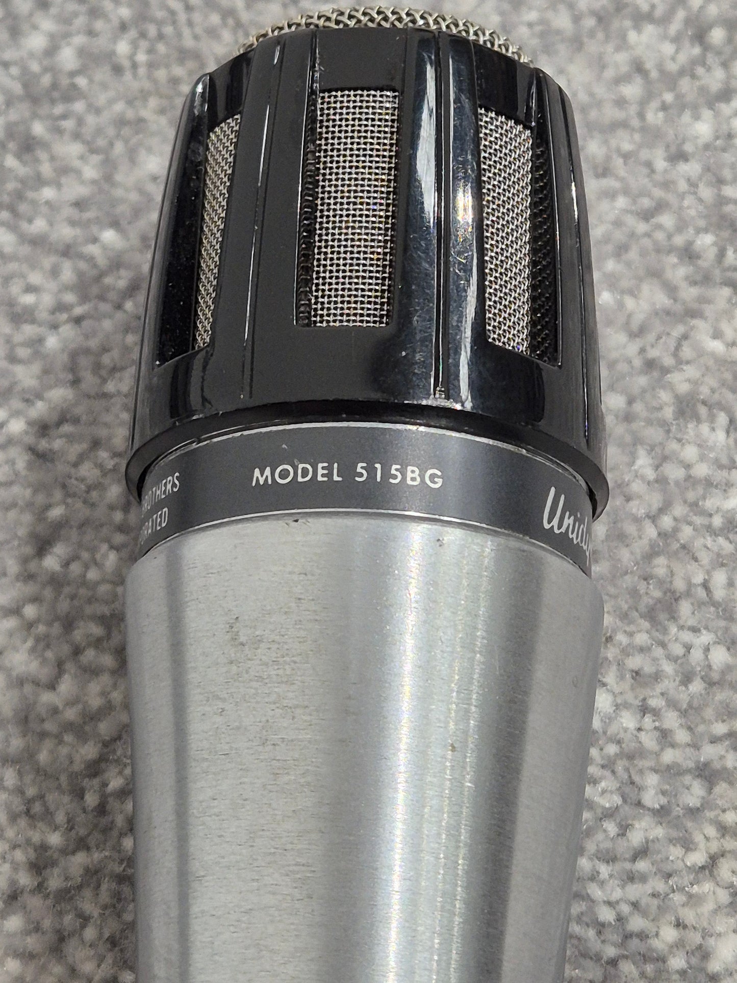 Shure Brothers 515BG Unidyme B - Vintage Dynamic Microphone - Very Good