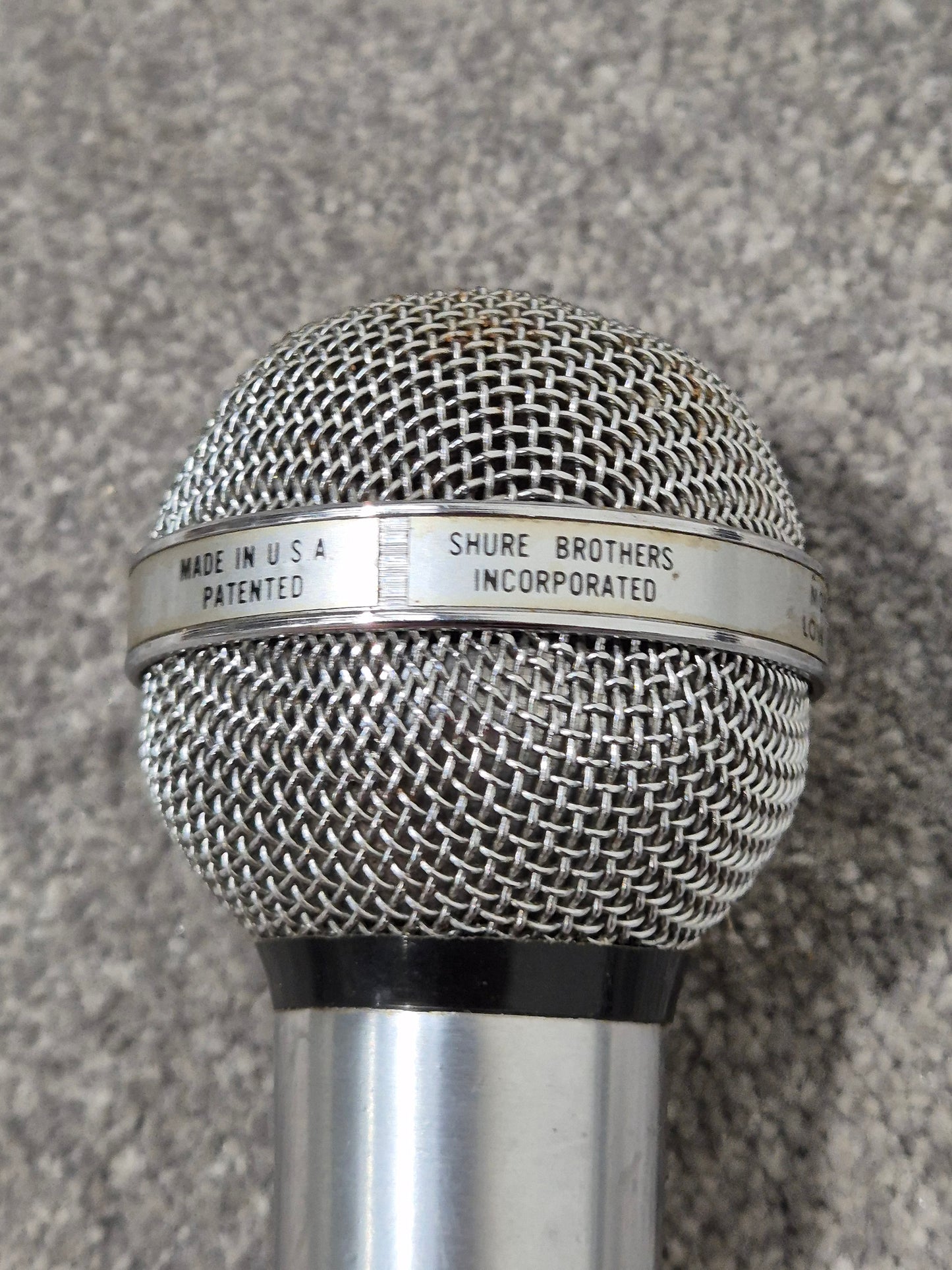 Shure 585SB - Vintage Dynamic Microphone - Good