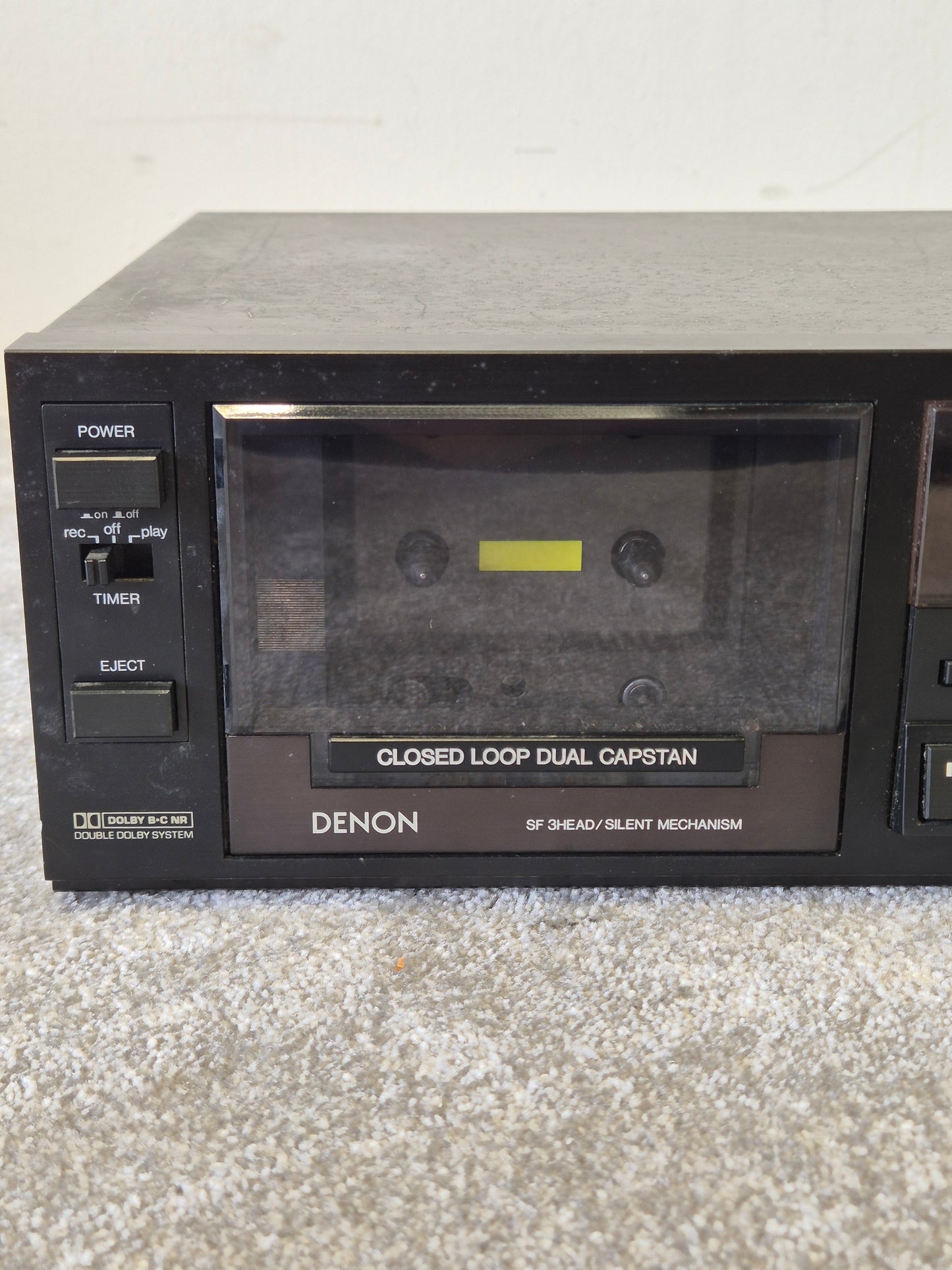 Denon DR-M22 - Stereo Cassette Tape Deck (Read Description)