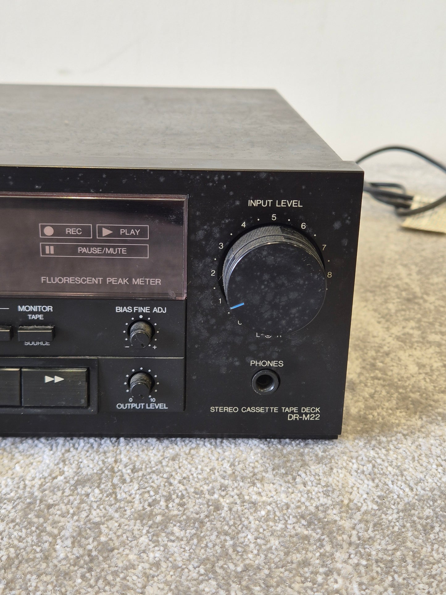 Denon DR-M22 - Stereo Cassette Tape Deck (Read Description)