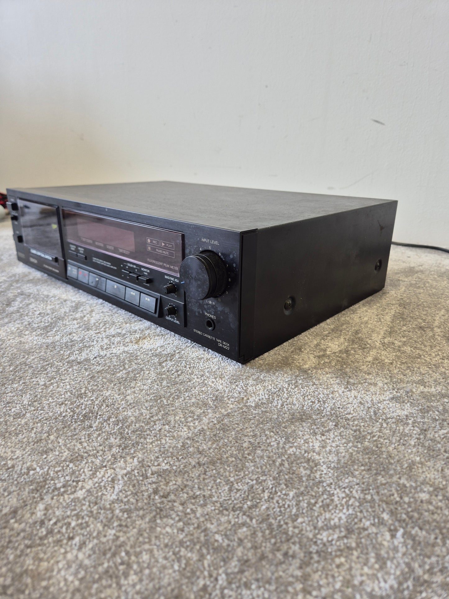 Denon DR-M22 - Stereo Cassette Tape Deck (Read Description)