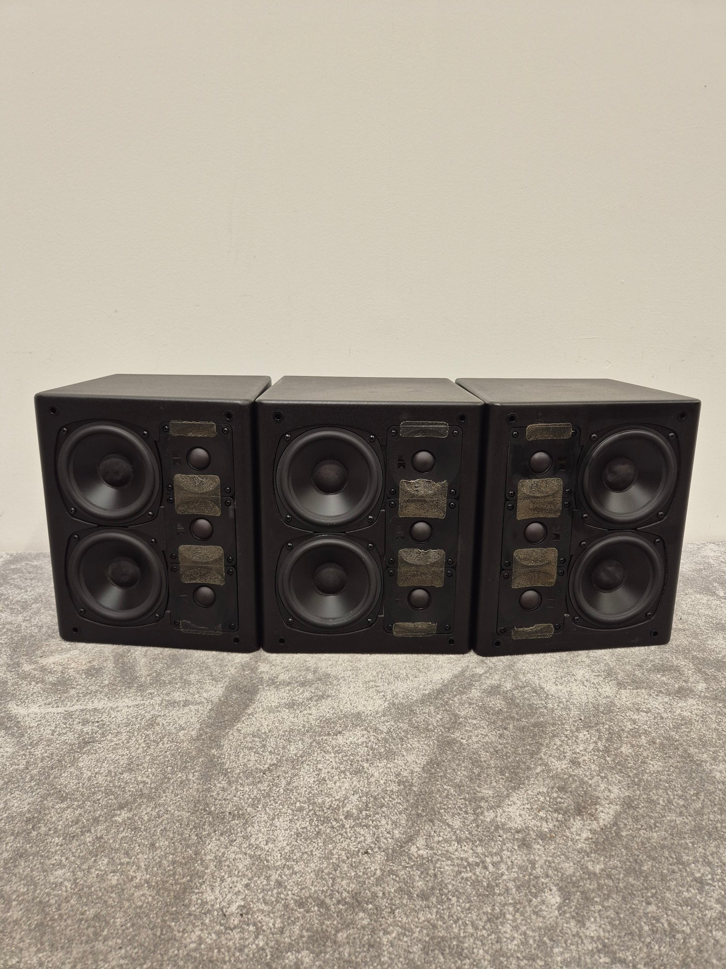 3 x Miller and Kreisel S-150 THX - Satellite Speaker System - Fair