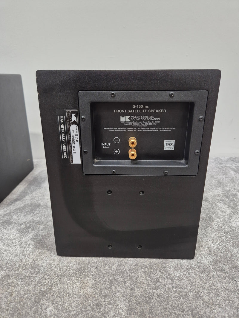 3 x Miller and Kreisel S-150 THX - Satellite Speaker System - Fair - image 4