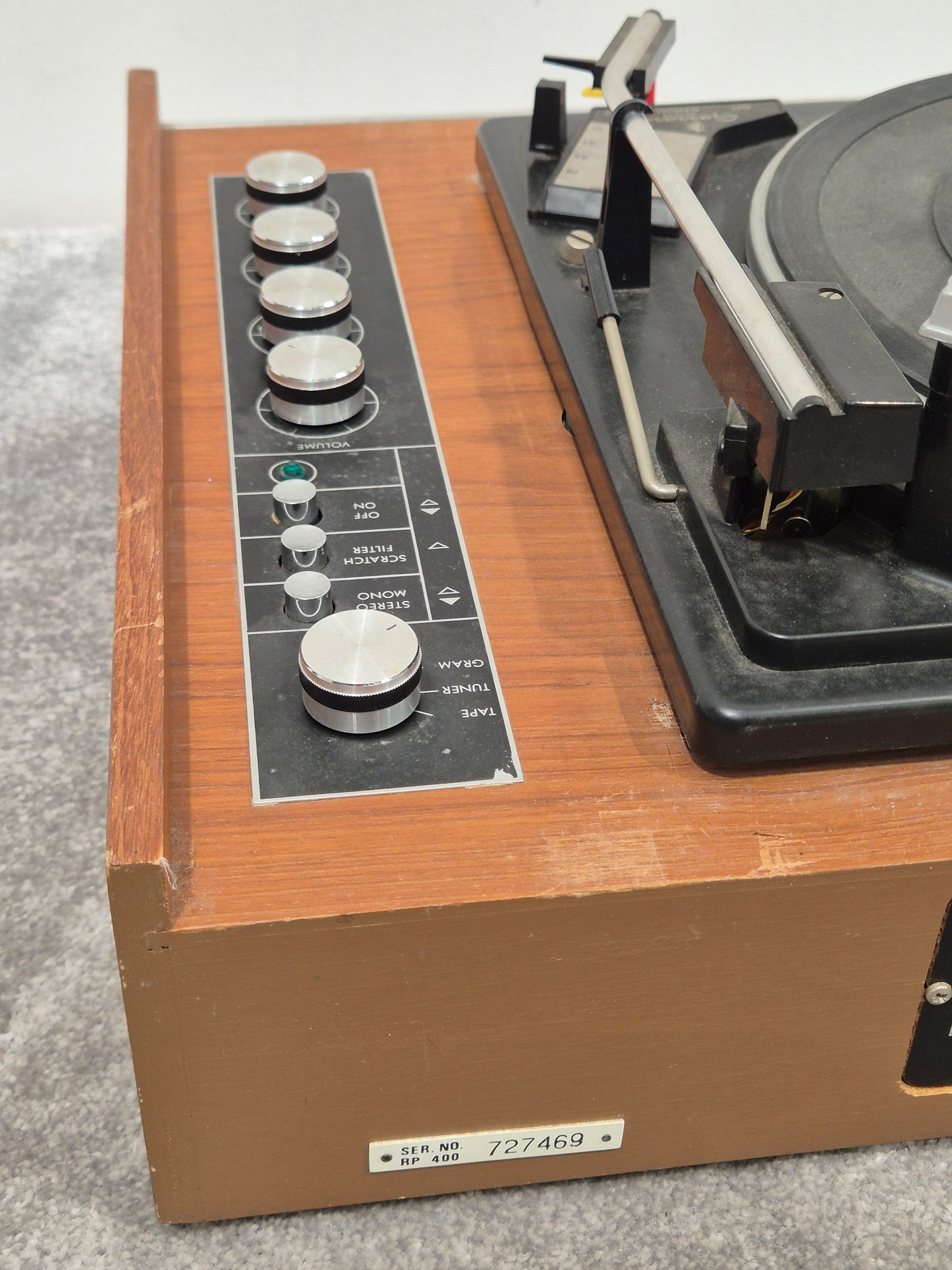 DECCA SOUND 603 - Vintage Record Player/Turntable (Spares or Repair)