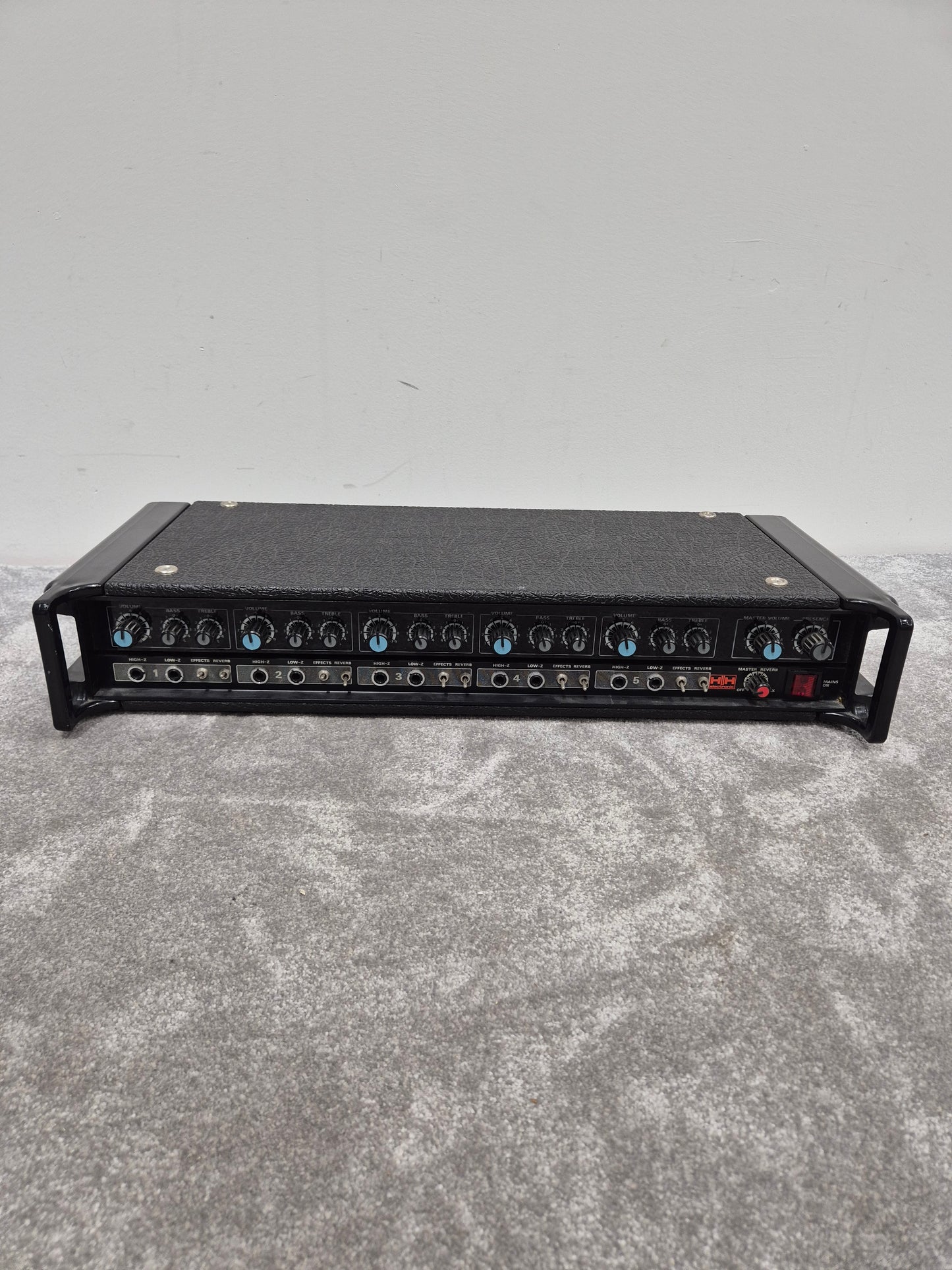 HH Electronics MA150 - 5 Channel Mixer and 150-Watt Power Amplifier w/ Black Cover - Very Good