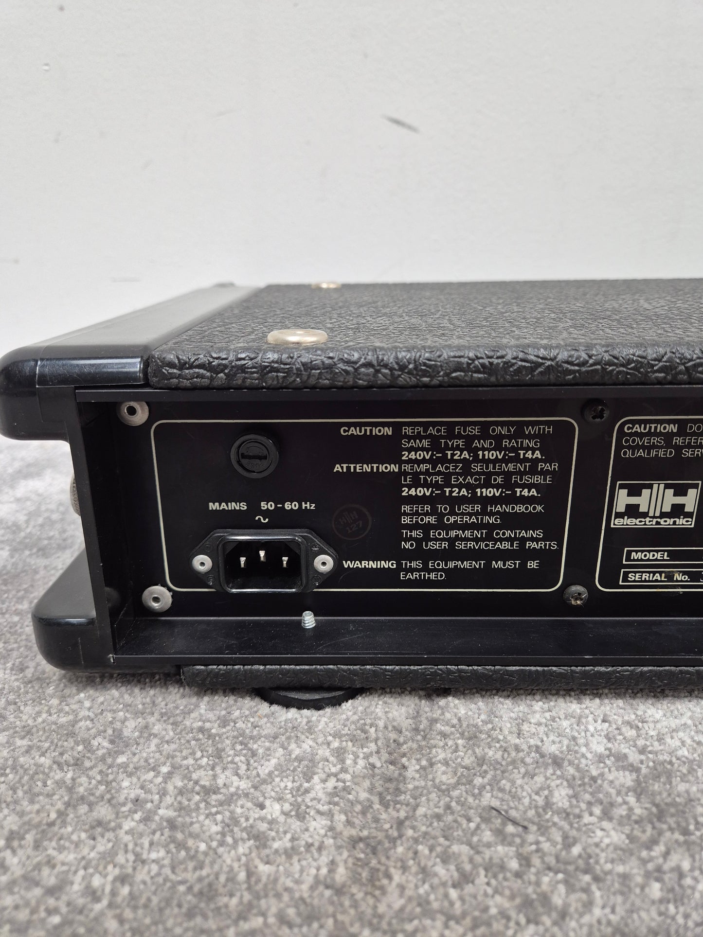 HH Electronics MA150 - 5 Channel Mixer and 150-Watt Power Amplifier w/ Black Cover - Very Good
