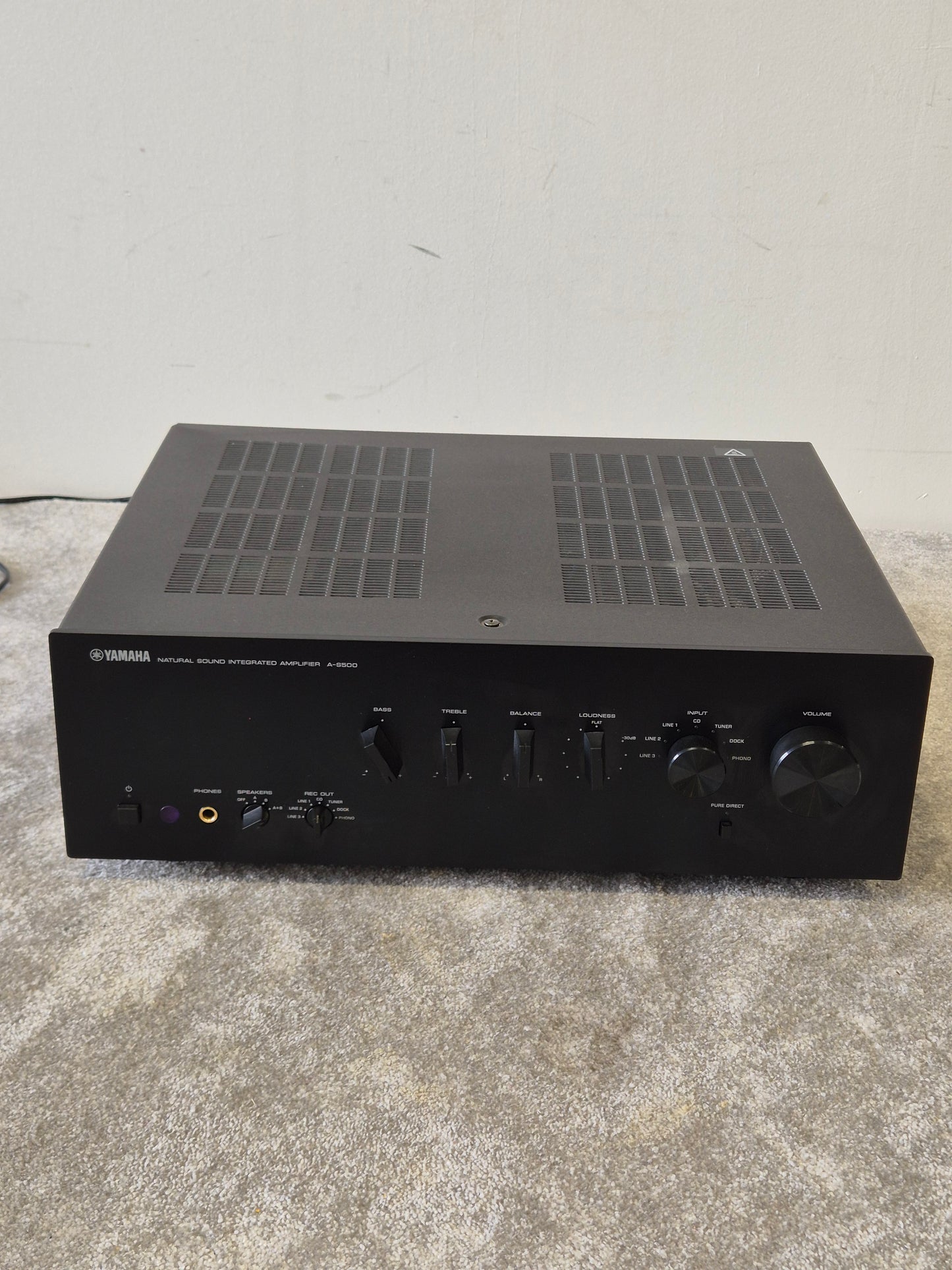 Yamaha A-S500 - Stereo Integrated Amplifier - Excellent