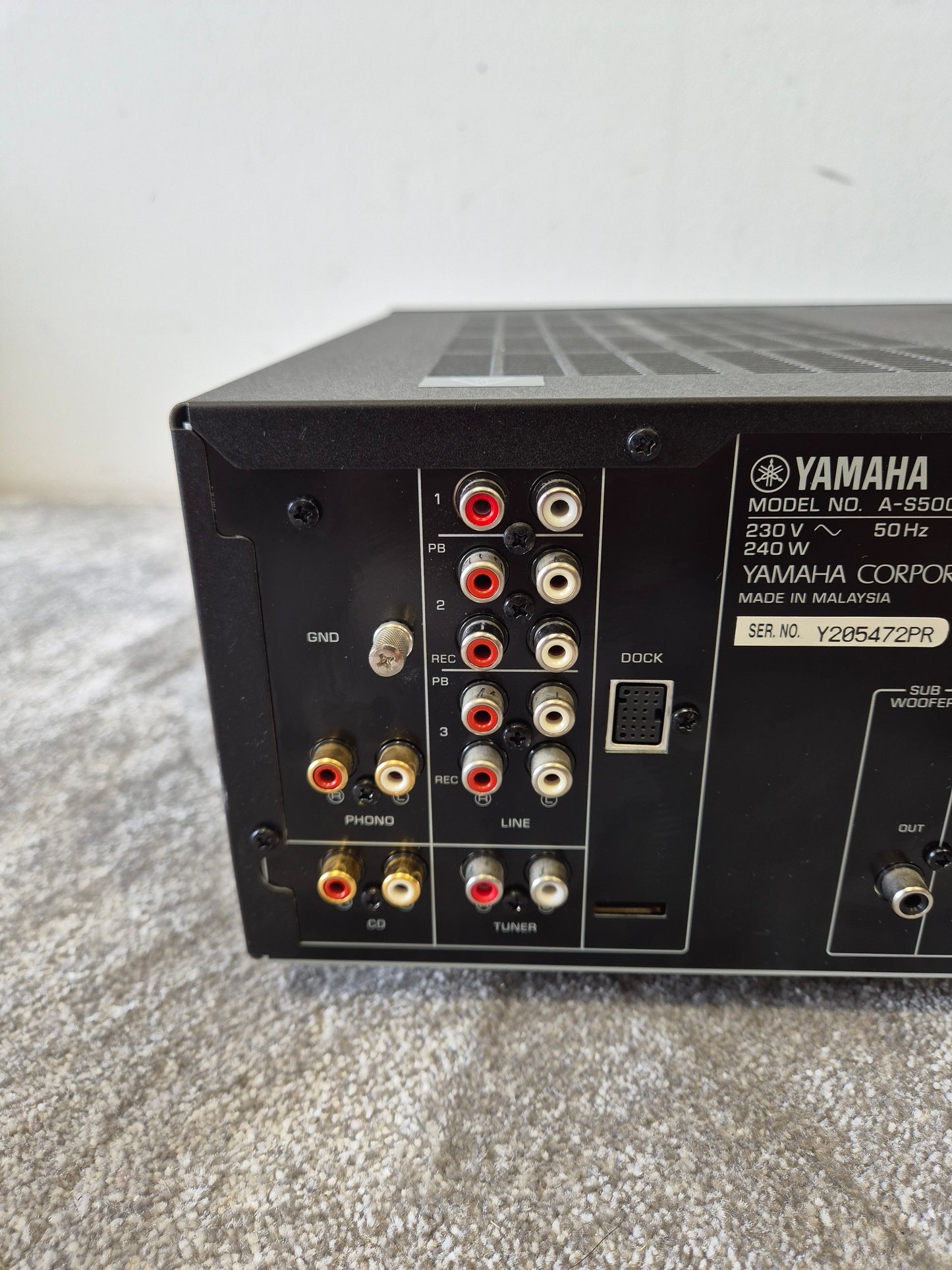 Yamaha A-S500 - Stereo Integrated Amplifier - Excellent