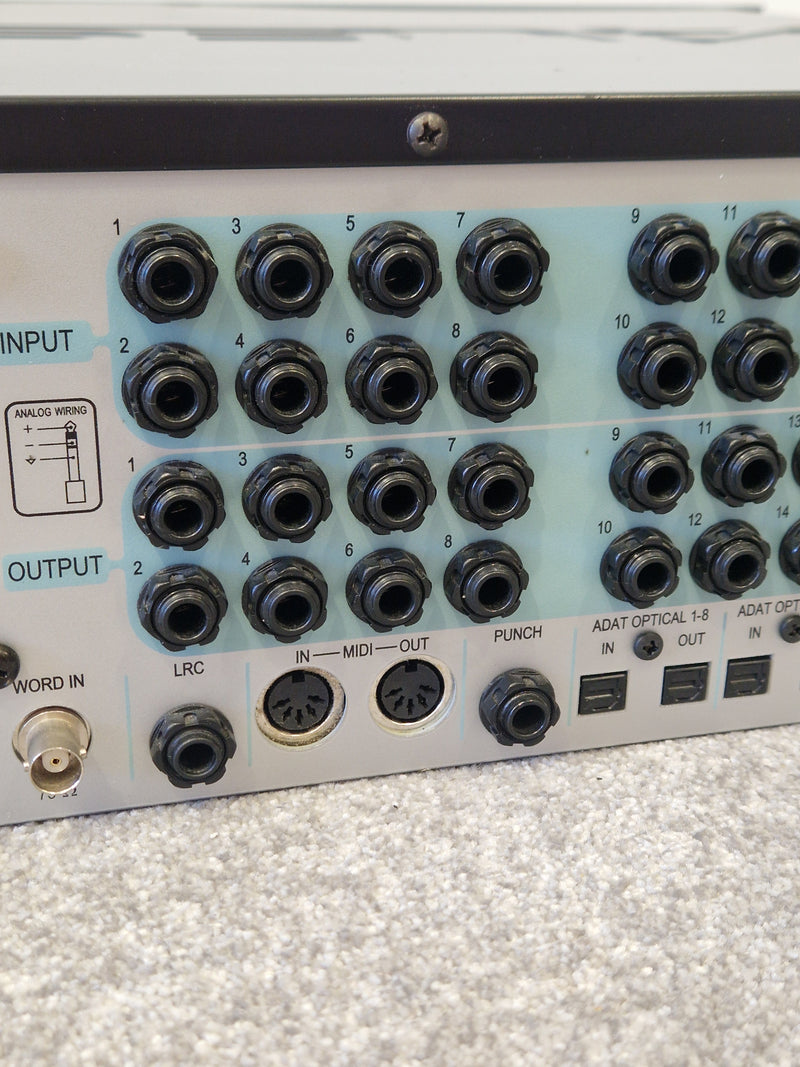 Alesis ADAT HD24 24-Track Hard Disk Recorder - Very Good Condition, High-Resolution Audio, Dual Drive Bays - image 7