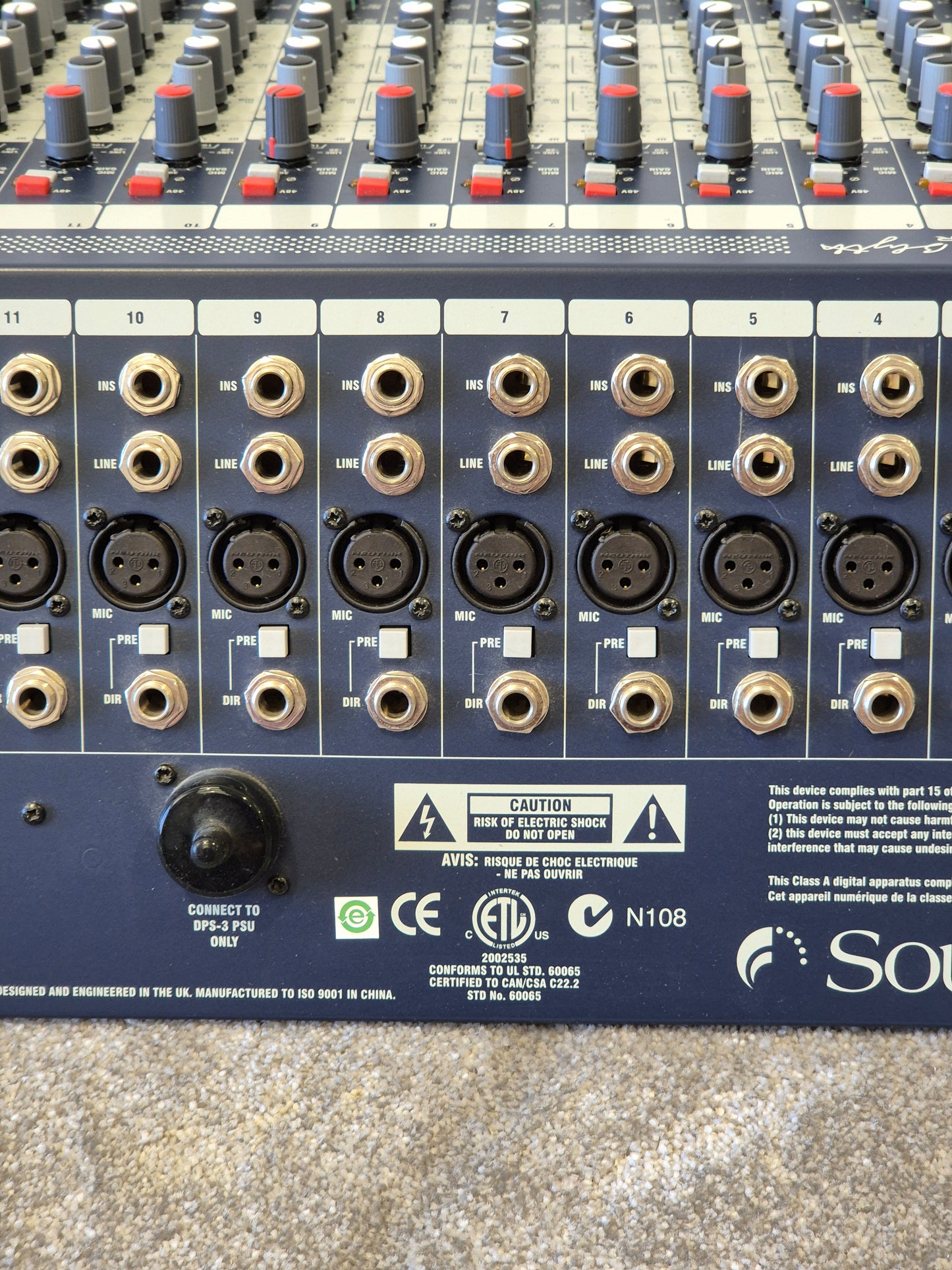 Soundcraft GB2 16 Channel Mixer - Excellent Condition