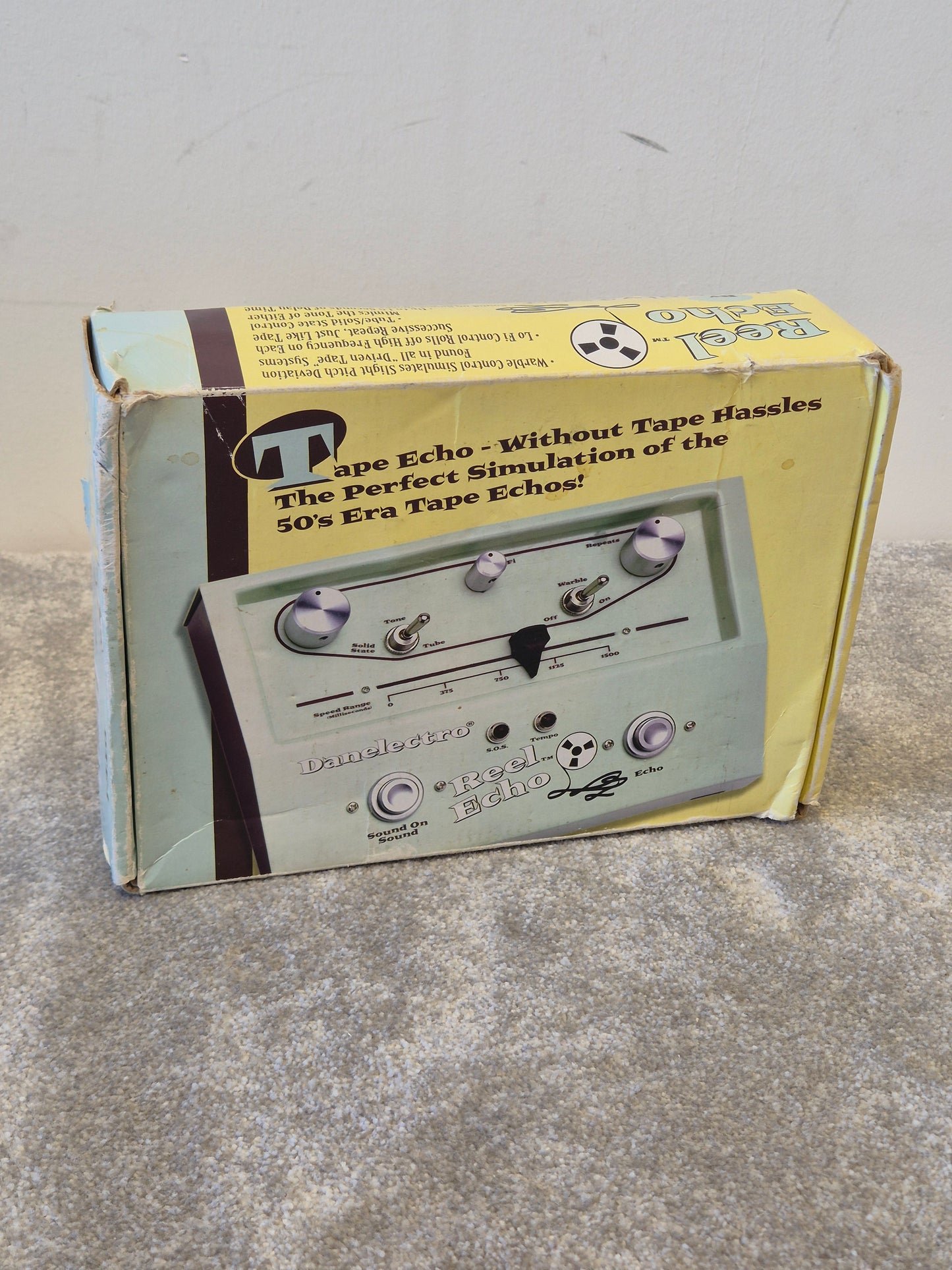Danelectro Reel Echo – Vintage Tape Echo Simulator w/ Original Box – Excellent Condition