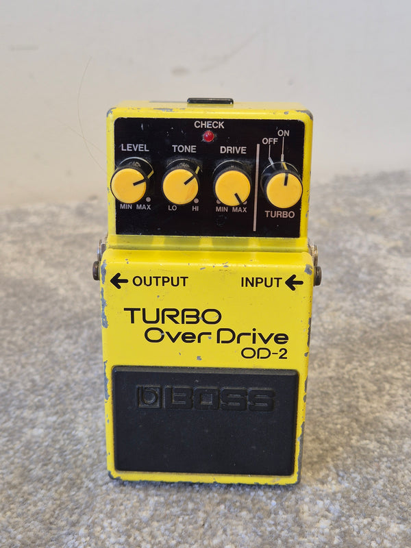 BOSS OD-2 Turbo OverDrive Guitar Pedal – Good Condition