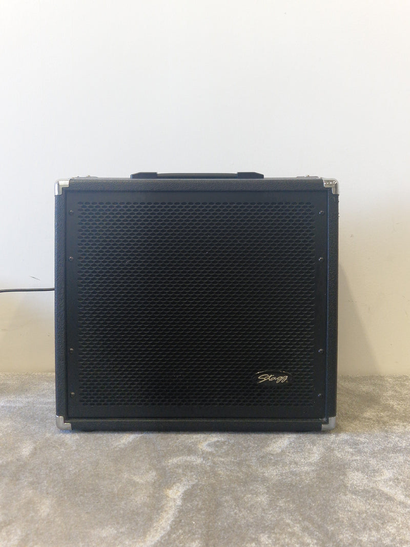 Stagg 60BA Bass Amplifier - Excellent Condition | 60W RMS, 12" Speaker, 3-Band EQ, Compression, Effects Loop, Headphone Out - image 1