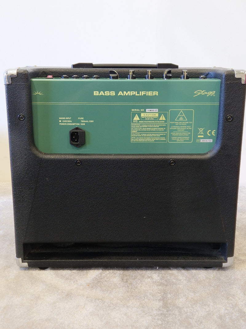 Stagg 60BA Bass Amplifier - Excellent Condition | 60W RMS, 12" Speaker, 3-Band EQ, Compression, Effects Loop, Headphone Out - image 3