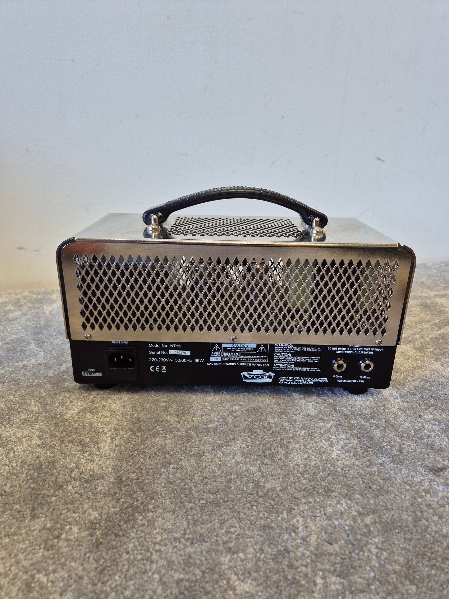 Vox Night Train Guitar Amp Head – All-Tube 15W - w/ Soft Bag - Very Good