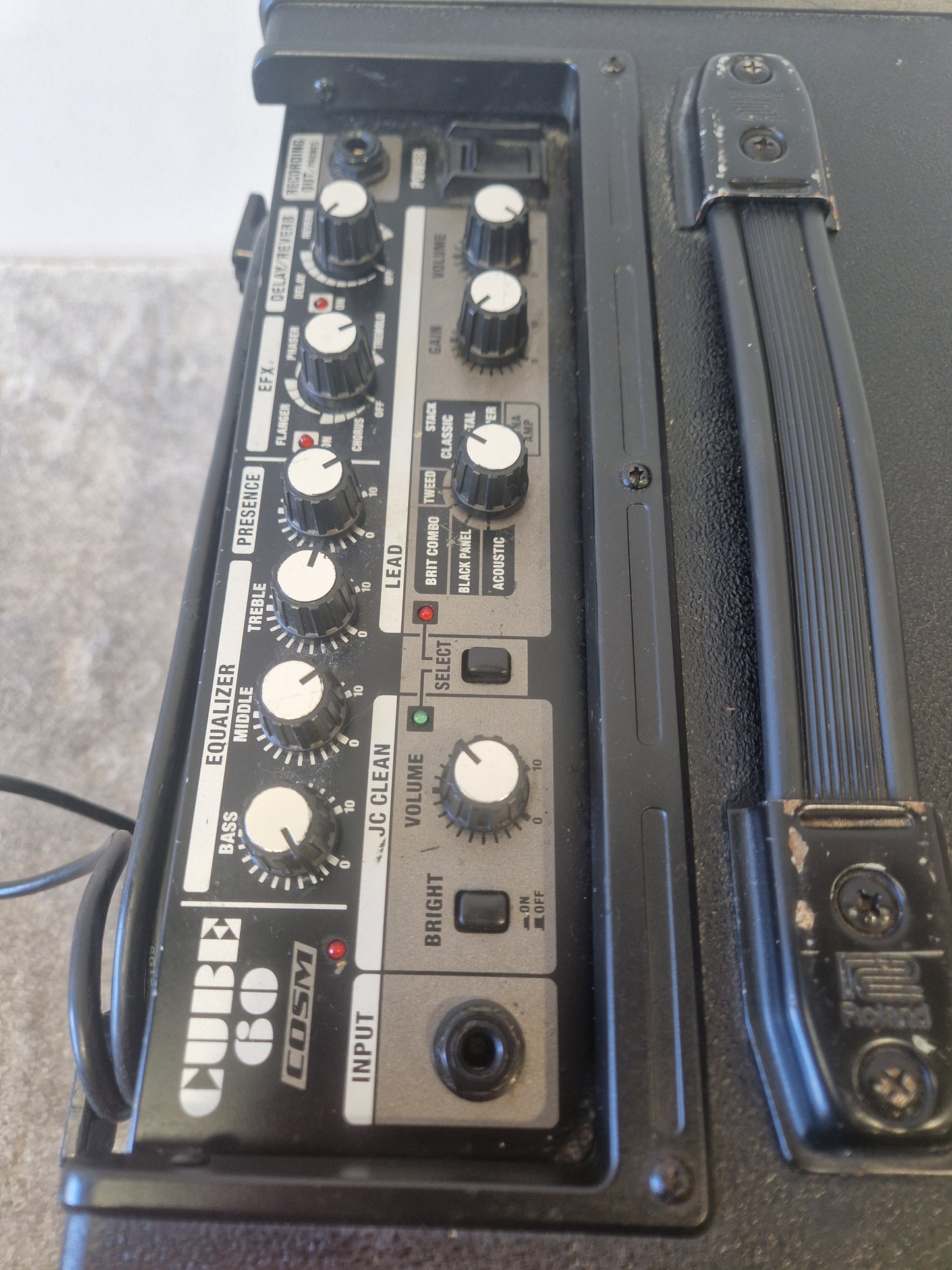 Roland Cube 60 Guitar Amp – 60W Combo, COSM Modeling, Built-In Effects, Dual Channels, 12" Speaker - Very Good