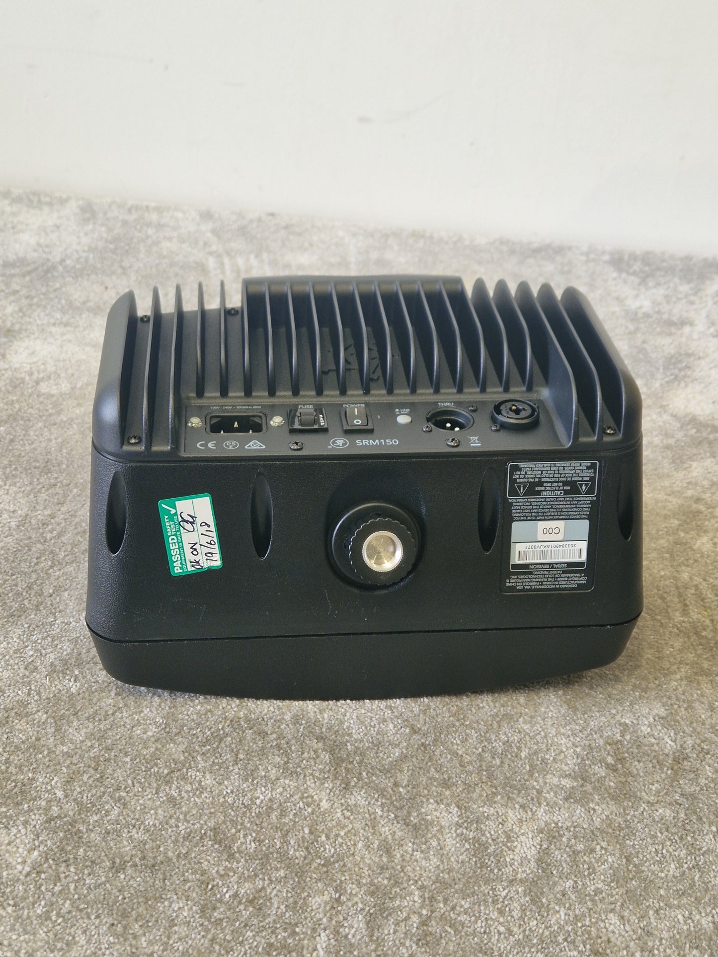 Mackie SRM150 Compact PA System w/ Soft Case - 150W, 3-Channel Mixer - Mint