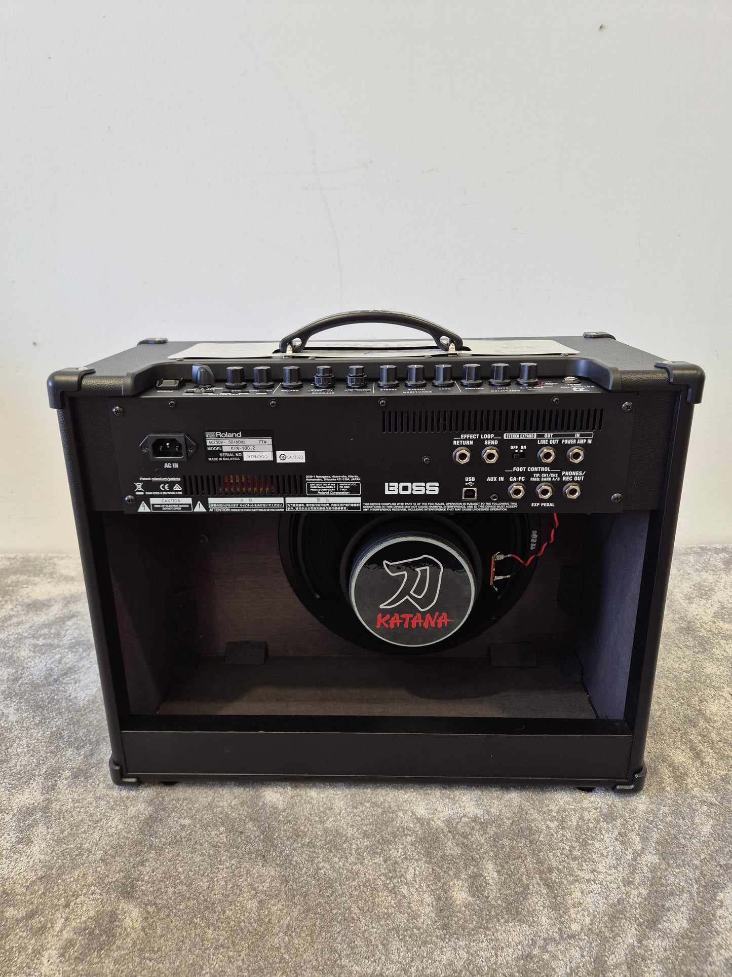 Boss Katana 100w Mk2 1x12" - Modelling Guitar Combo Amplifier - Excellent