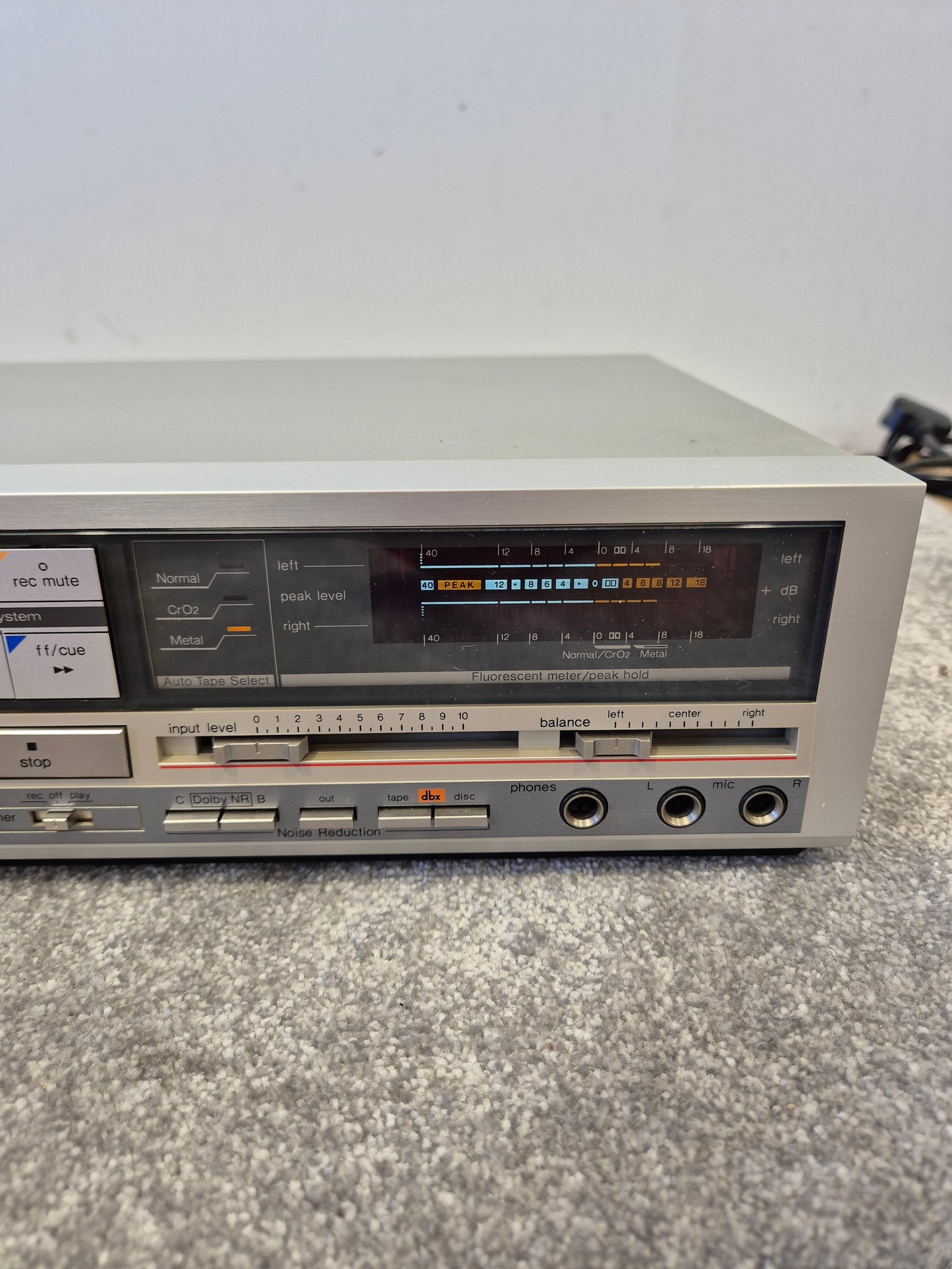 Technics RS-M235X Stereo Cassette Deck – Spares or Repairs